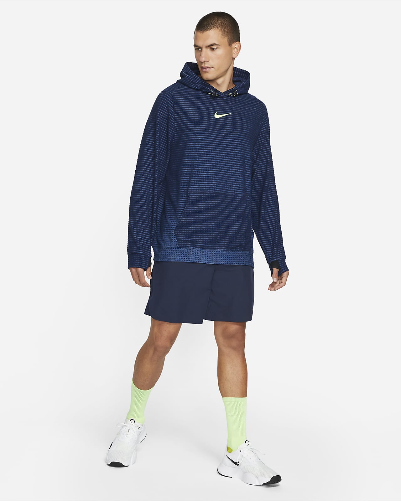 Nike Pro Therma-FIT ADV Sudadera con capucha de tejido Fleece - Hombre. Nike  ES