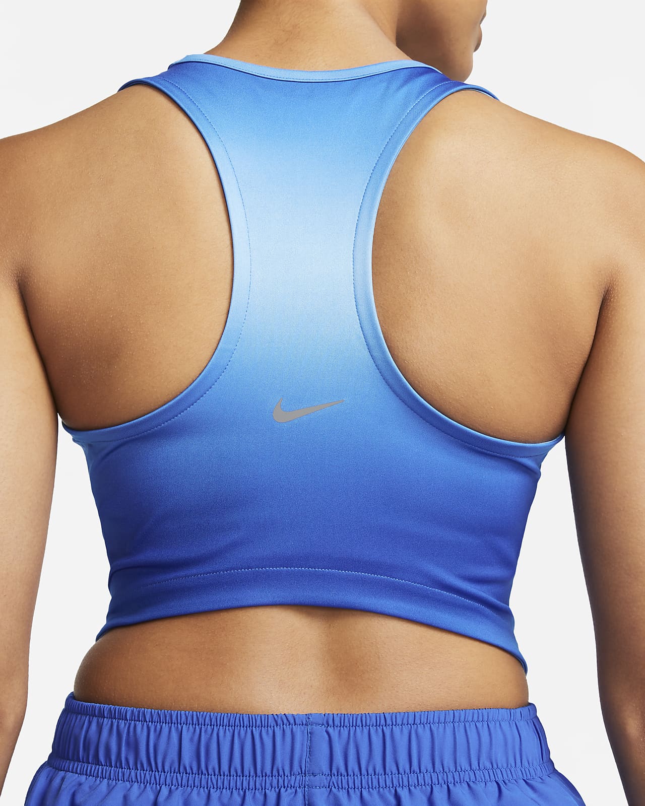 Verslagen kop Sentimenteel Nike Dri-FIT Swoosh Women's Cropped Running Tank Top. Nike.com