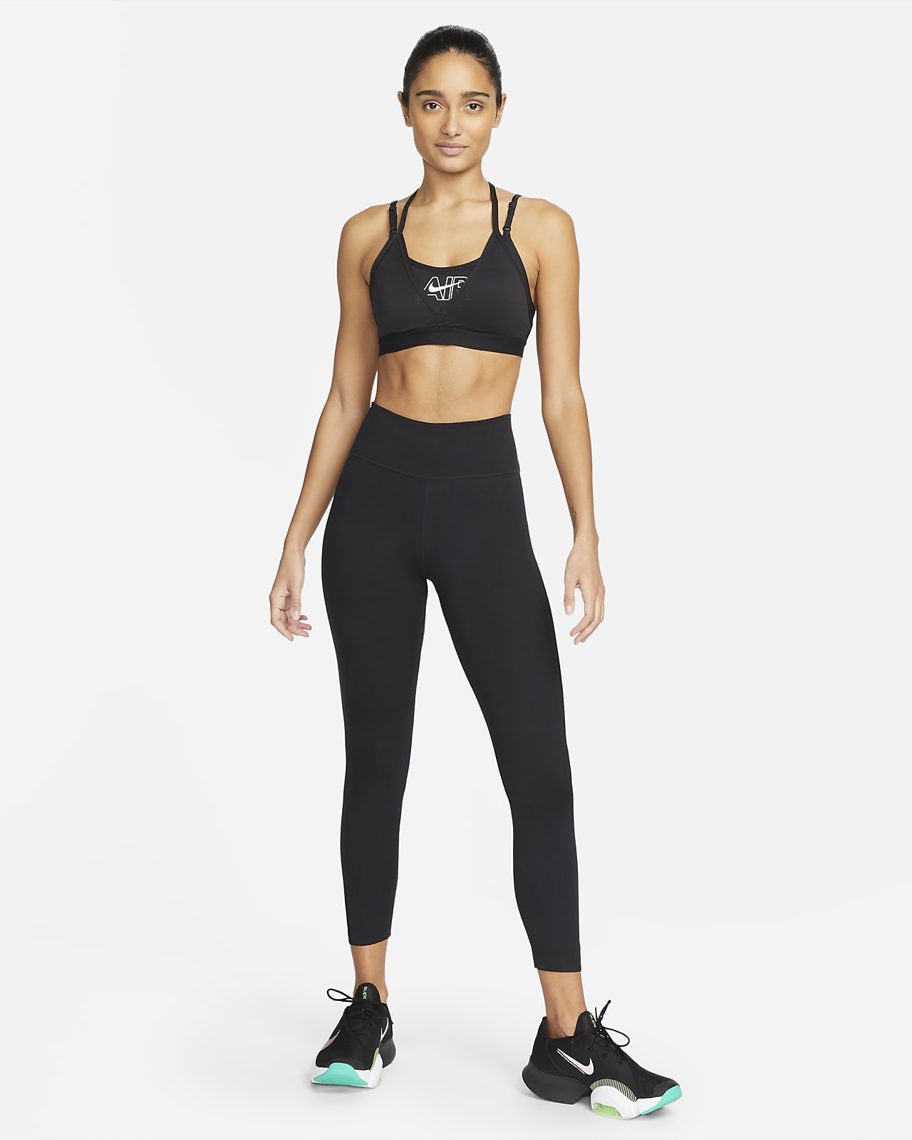 Bra deportivo con tirantes acolchado de baja sujeción para mujer Nike Air  Dri-FIT Indy. Nike MX