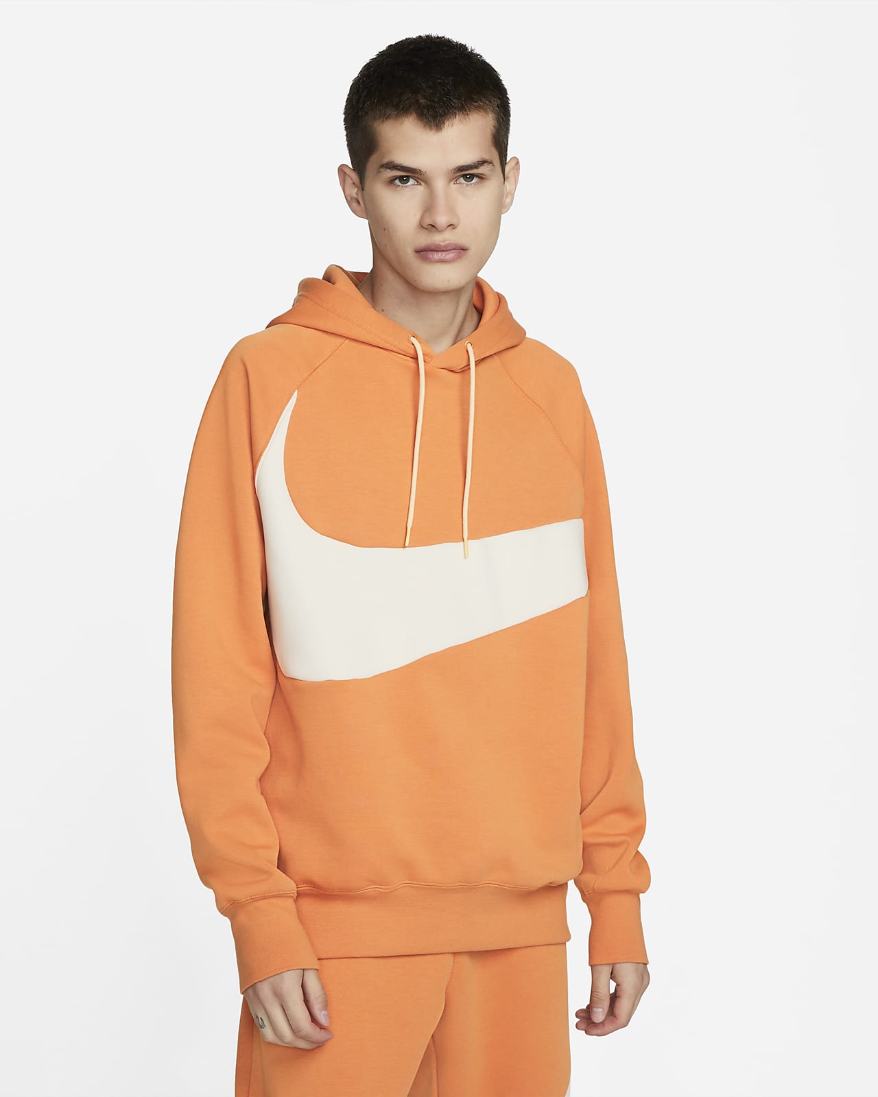 Felpa pullover con cappuccio Nike Sportswear Swoosh Tech Fleece - Uomo. Nike  IT