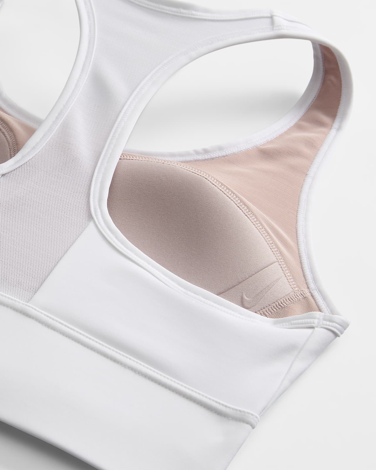 Nike Swoosh Medium Support Women's Padded Longline Sports Bra.