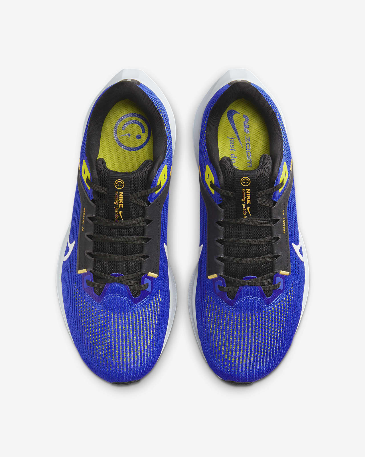 Posibilidades montaje vendaje Nike Pegasus 40 Men's Road Running Shoes (Extra Wide). Nike ID