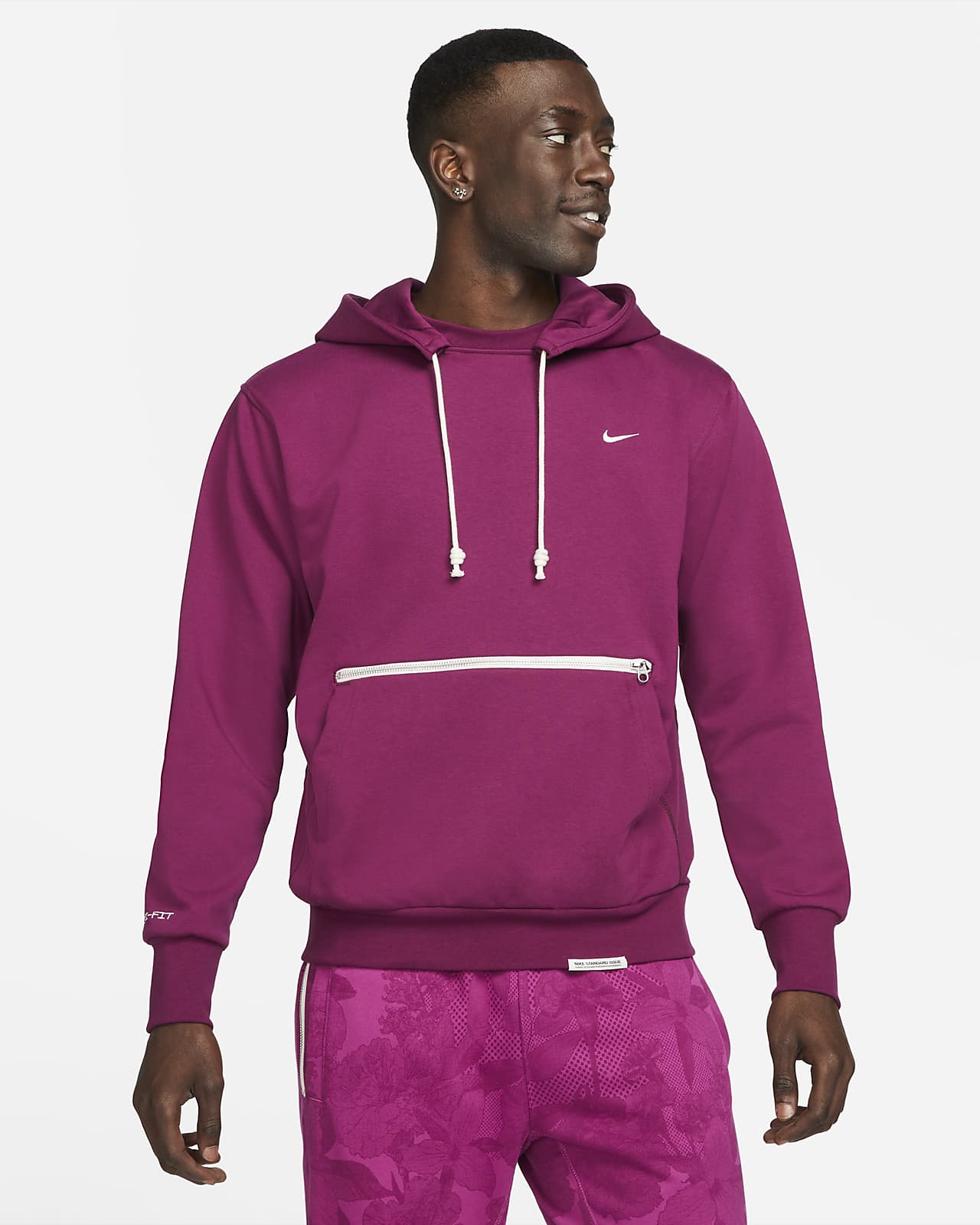 Nike Standard Issue Men's Basketball Pullover Hoodie
