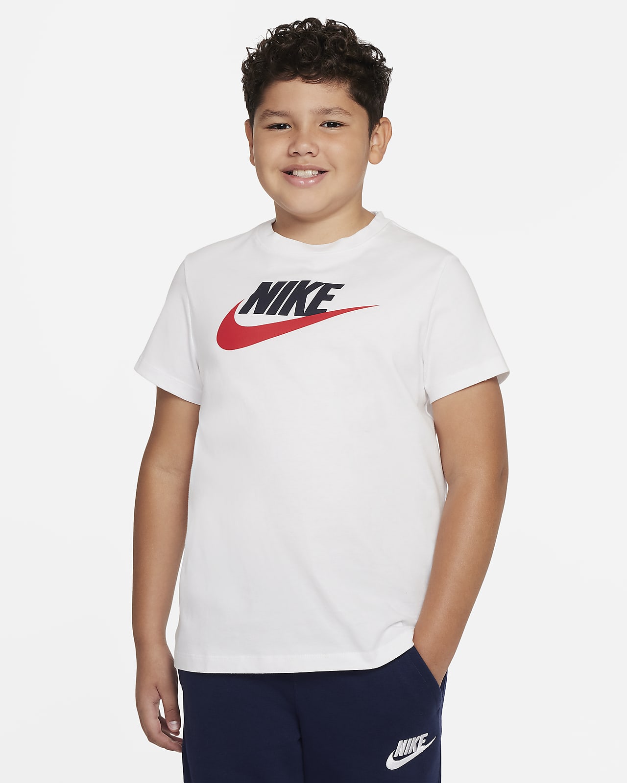 T-shirt Nike Sportswear för ungdom (killar) (större storlekar)