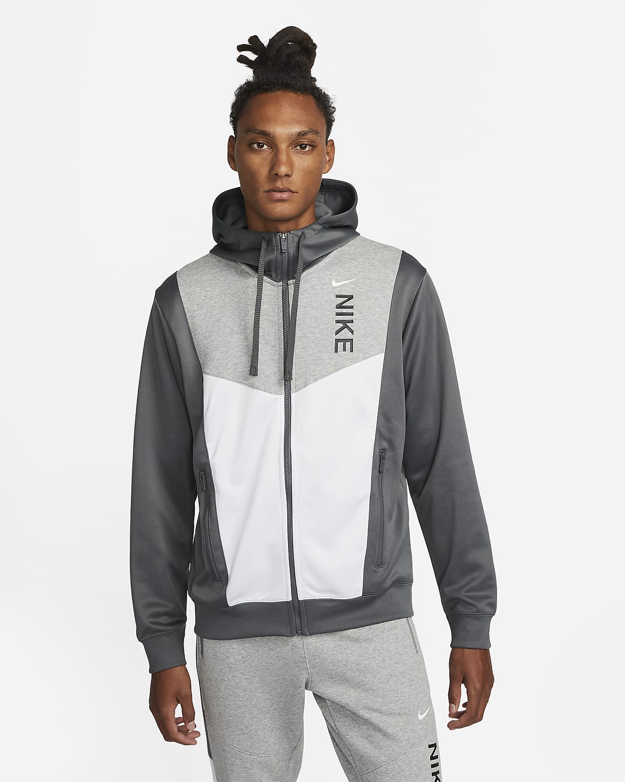 Asombro emitir Fértil Nike Sportswear Hybrid Sudadera con capucha y cremallera completa - Hombre.  Nike ES