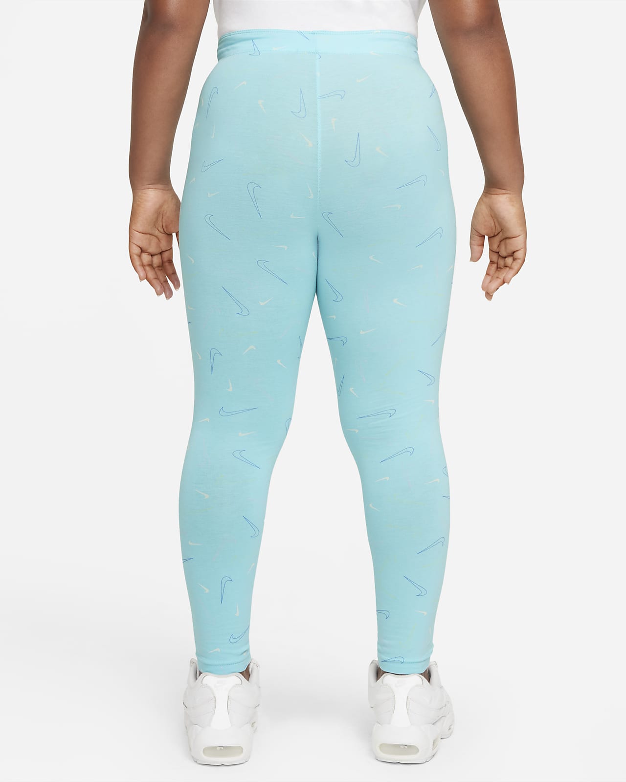 Nike Sportswear Favorites Printed (Girls\') Size). Kids\' Big (Extended Leggings