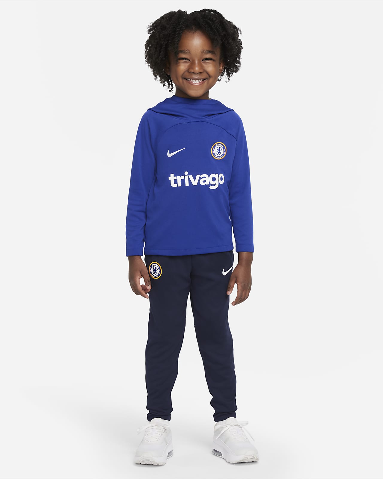 F.C. Academy Pro Younger Kids' Dri-FIT Hoodie. SK