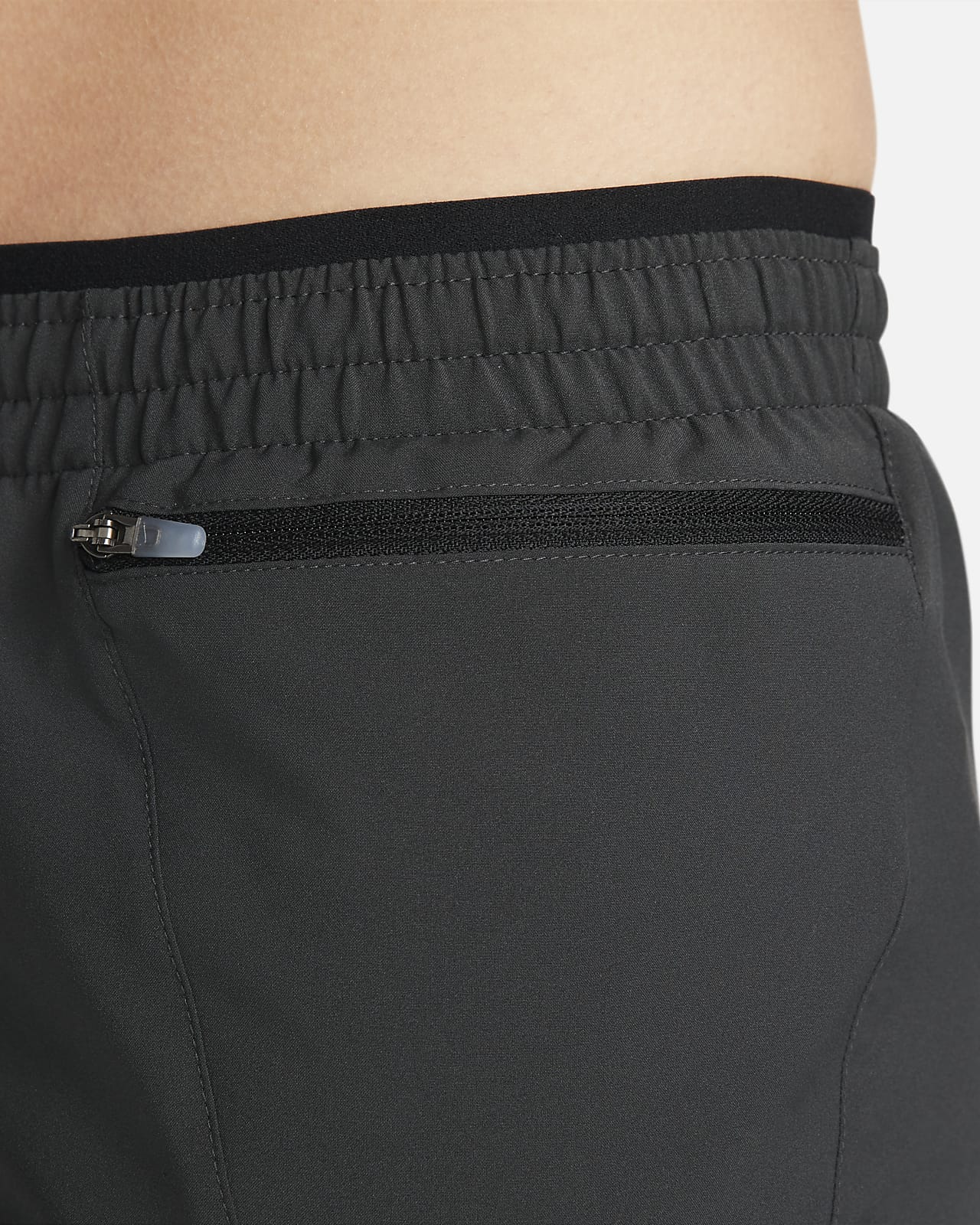 nike women's running shorts with zipper pocket