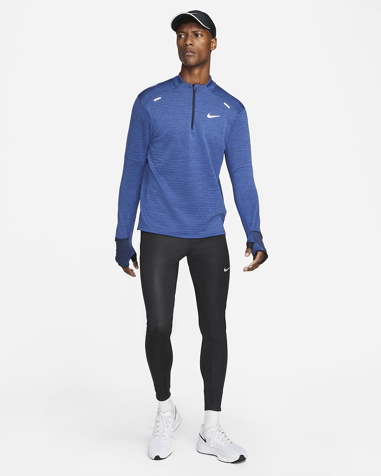 $80 NEW Nike Men's Dri-Fit Phenom Elite TECHKNIT Running Tights CZ8823-010  Small