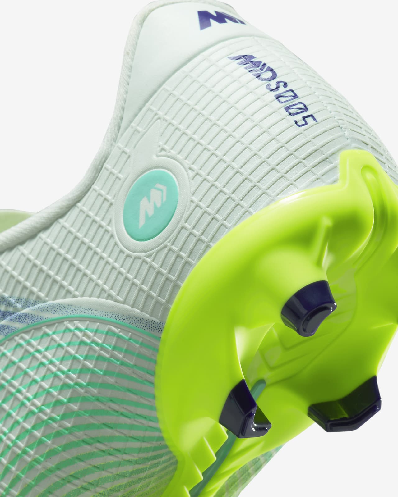 mercurial morado con verde