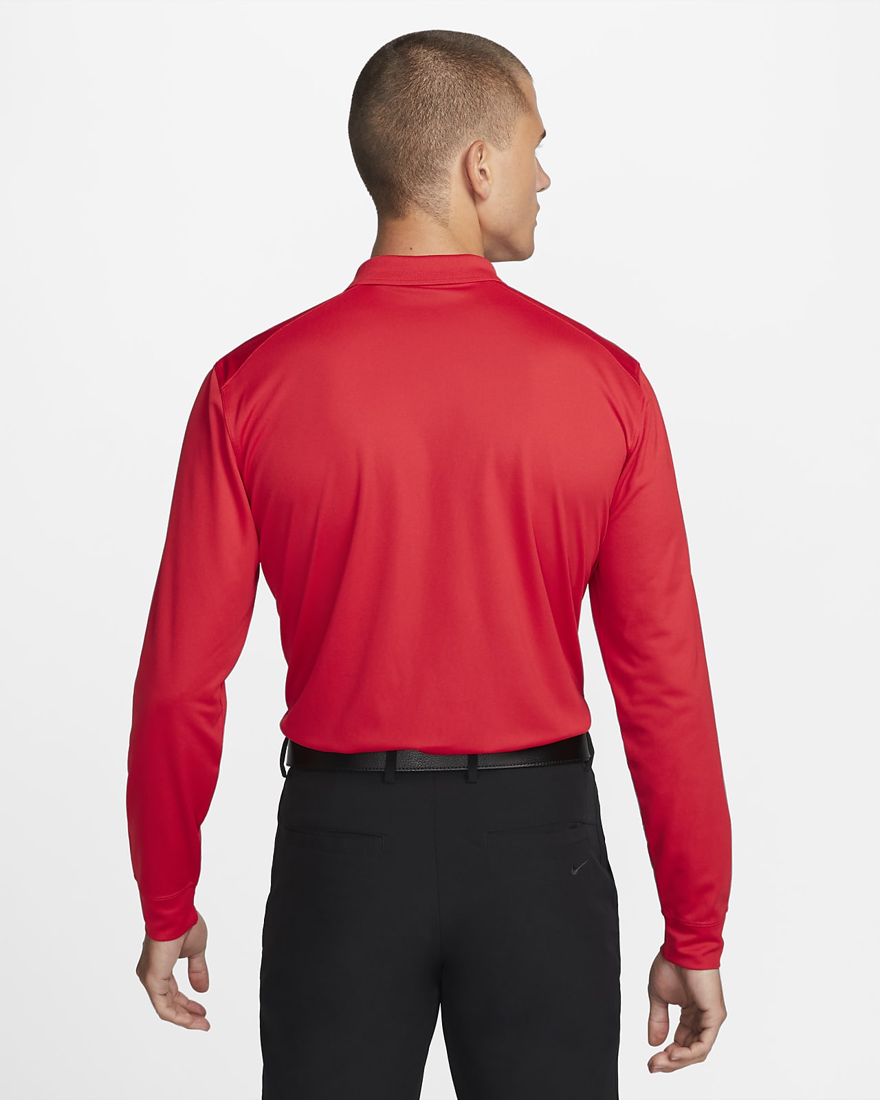 Nike Dri Fit Victory Mens Long Sleeve Golf Polo Nike At