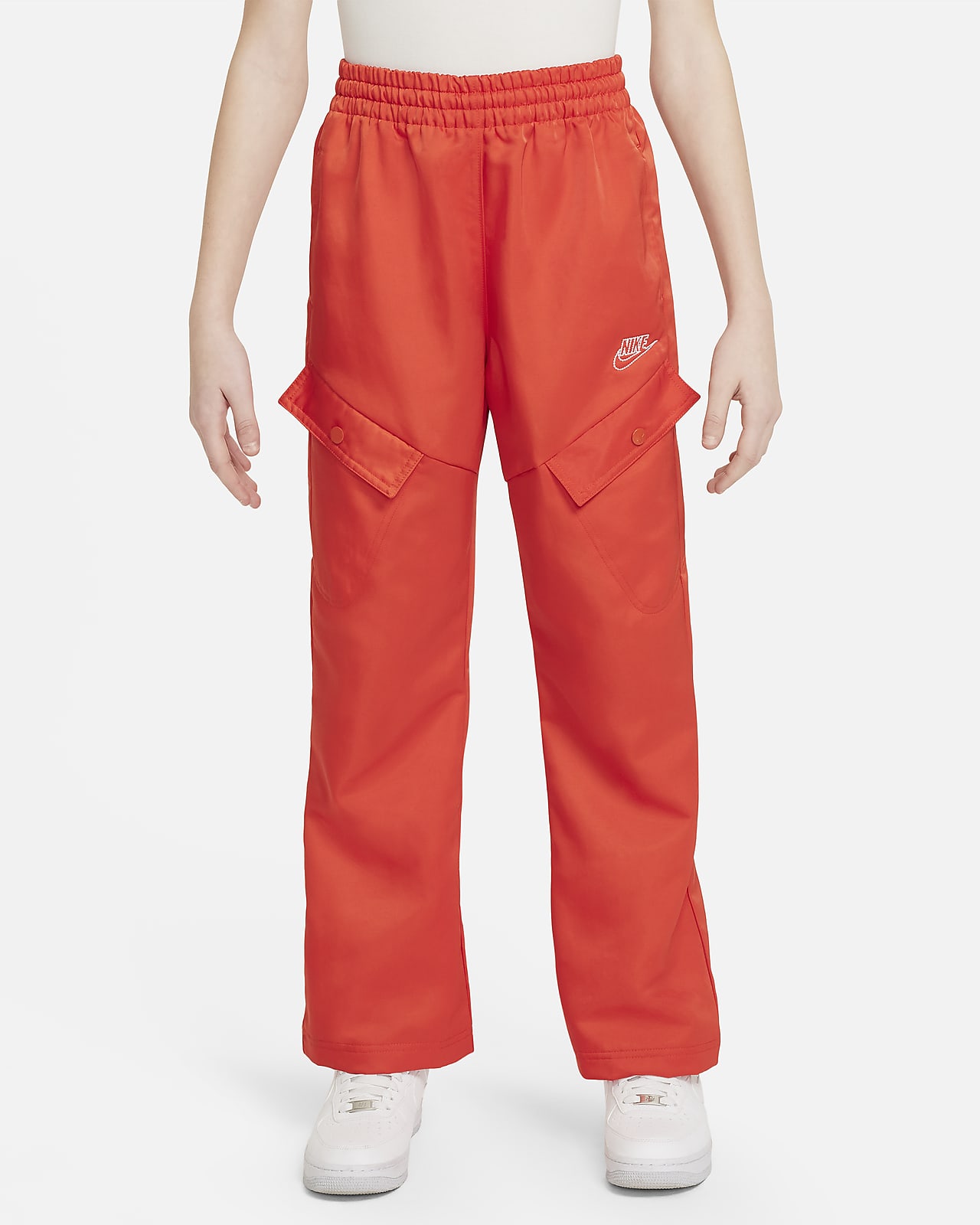 Pants de pierna ancha para niña talla grande Nike Sportswear Club