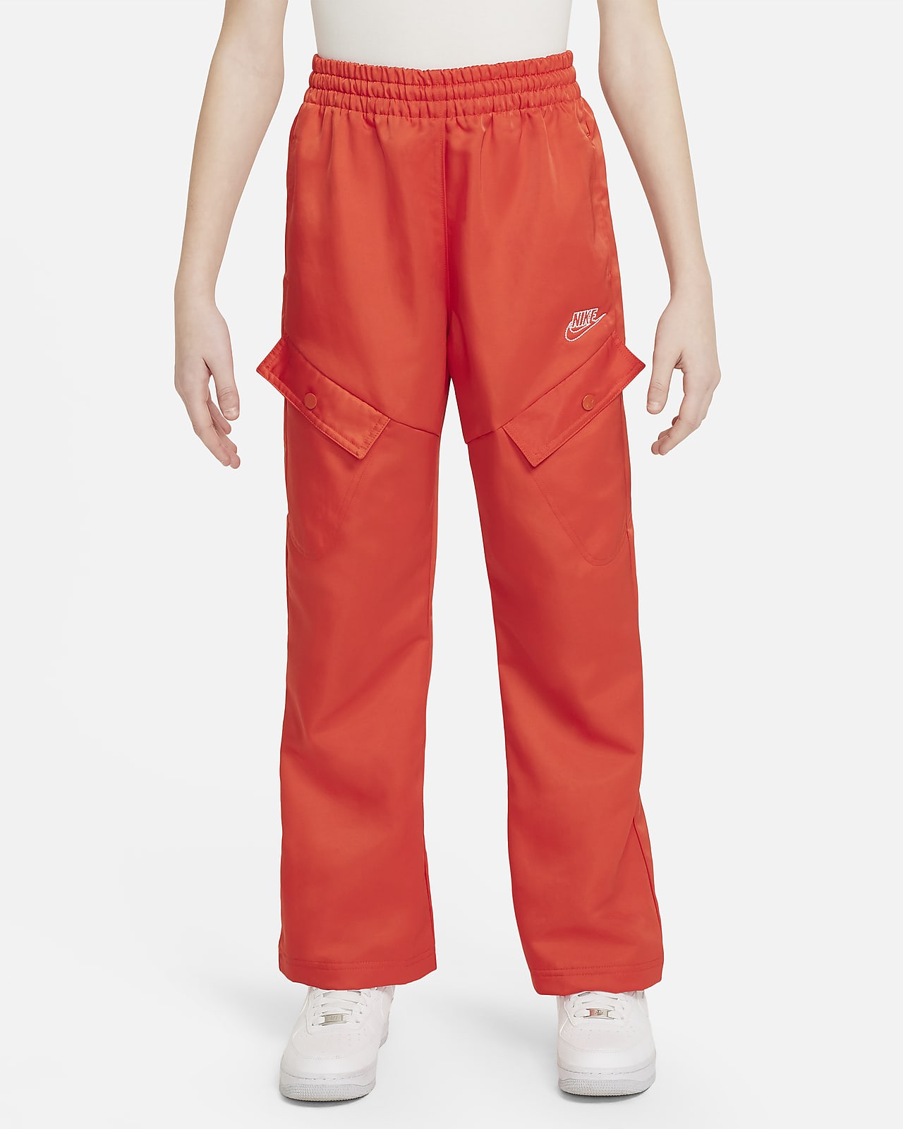 Nike Sportswear STYLE PANT - Tracksuit bottoms - picante red/red 