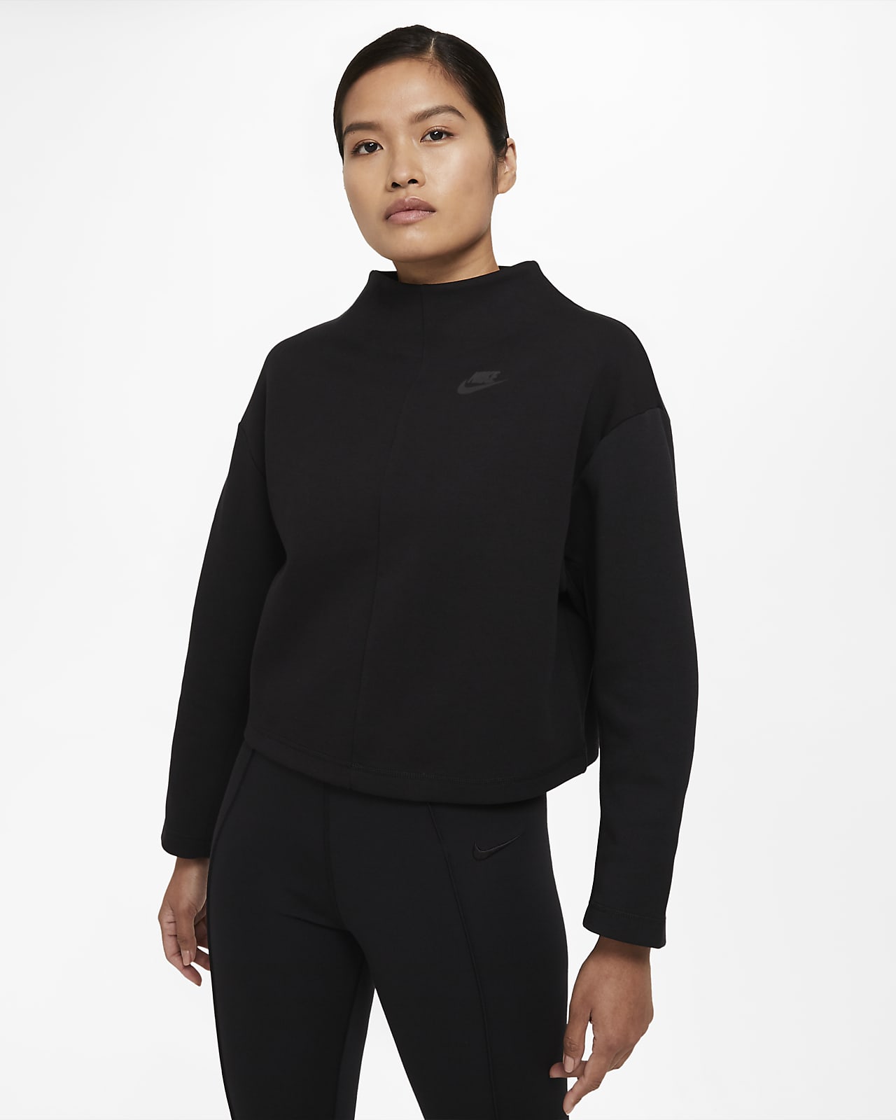 nike sportswear tech fleece women's crew