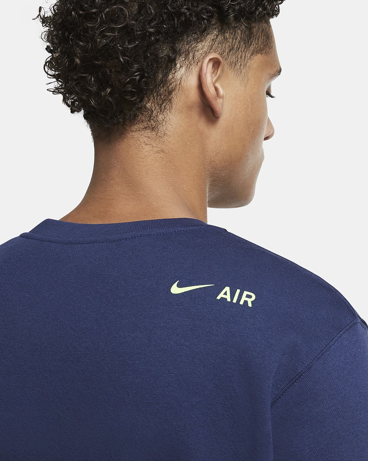 nike sportswear men's fleece crew