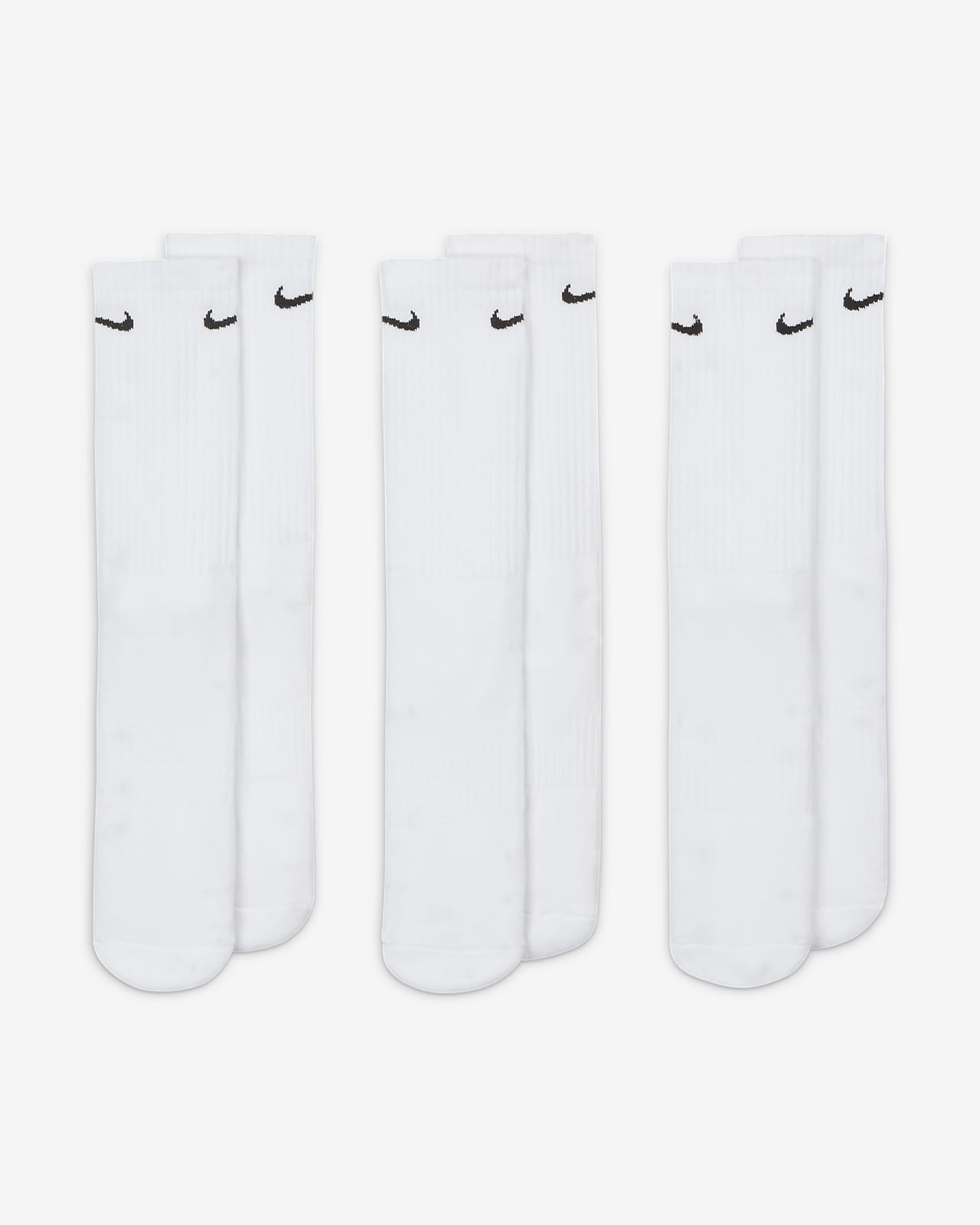 Nike Everyday Cushioned alts d'entrenament (3 parells). Nike