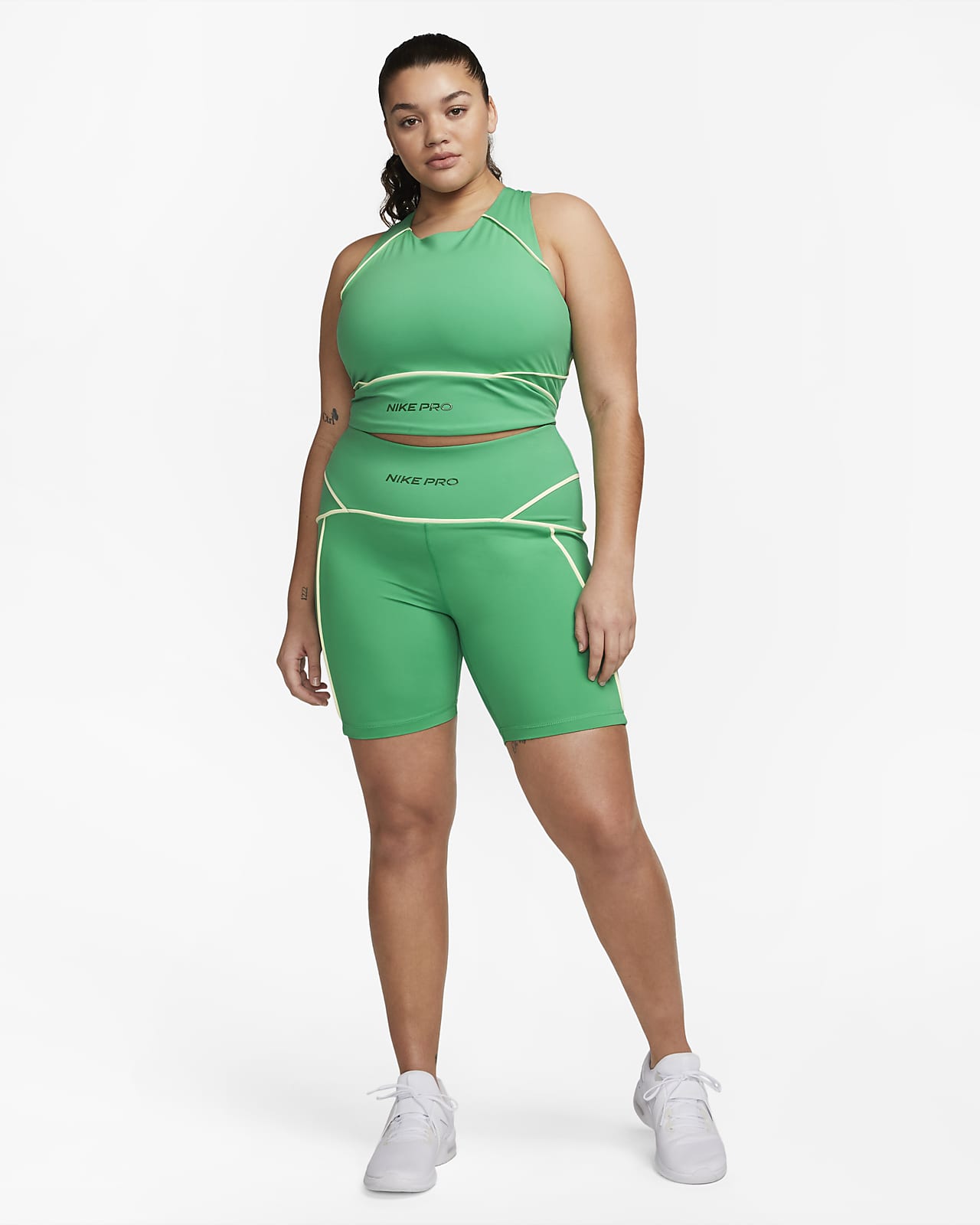 Nike One Women's Mid-Rise 7 Bike Shorts (Plus Size).