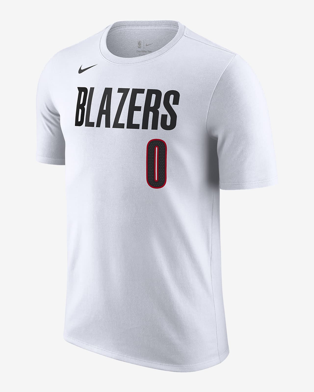 Men's Nike Red Portland Trail Blazers Elite Shooter Performance T-Shirt