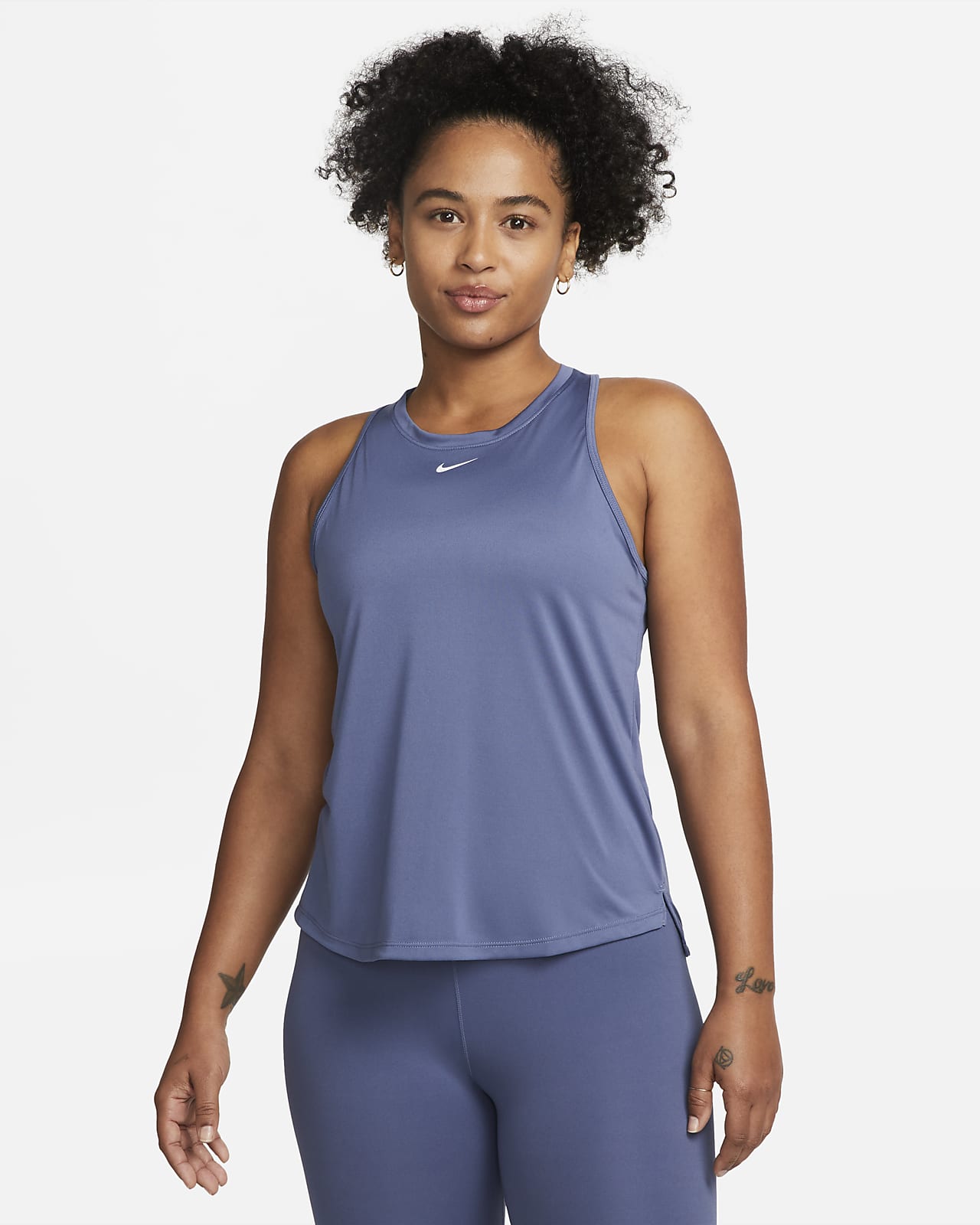 เสื้อกล้ามทรงมาตรฐานผู้หญิง Nike Dri-FIT One