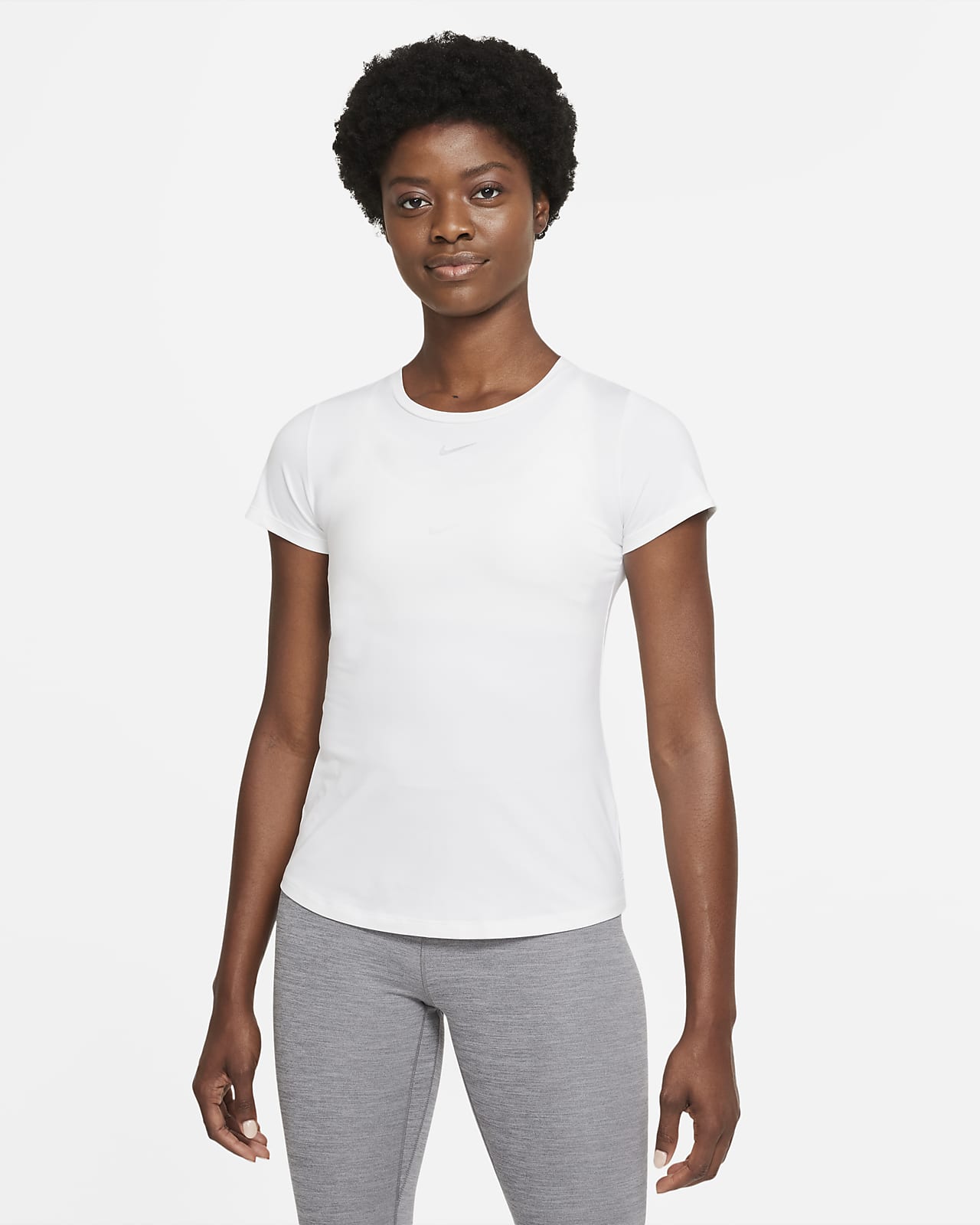 Nike Dri-FIT One Luxe Women's Slim Fit Short-Sleeve Top. Nike.com