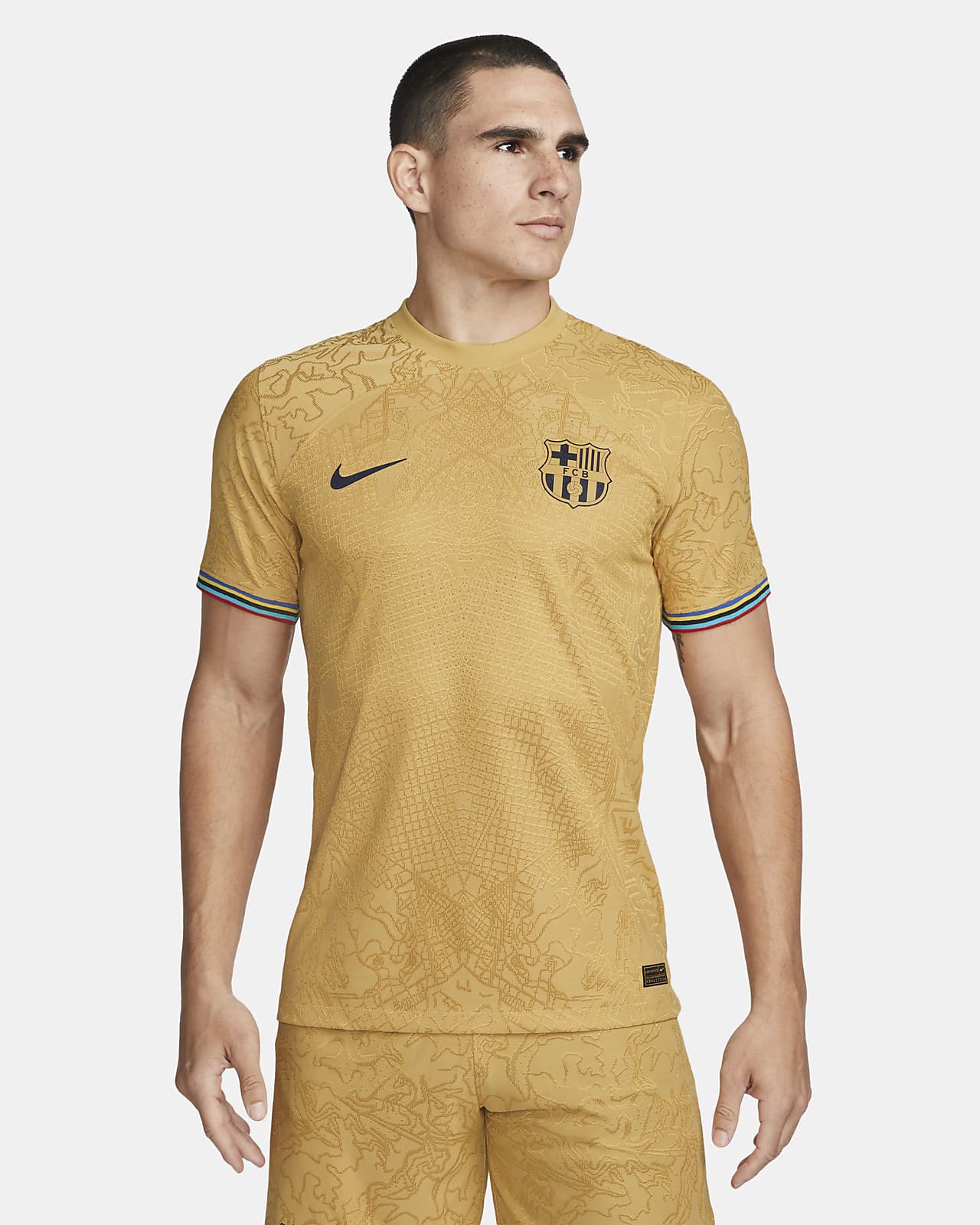 FC Barcelona 2022/23 Match Away Men's Nike Dri-FIT ADV Soccer Jersey. Nike.