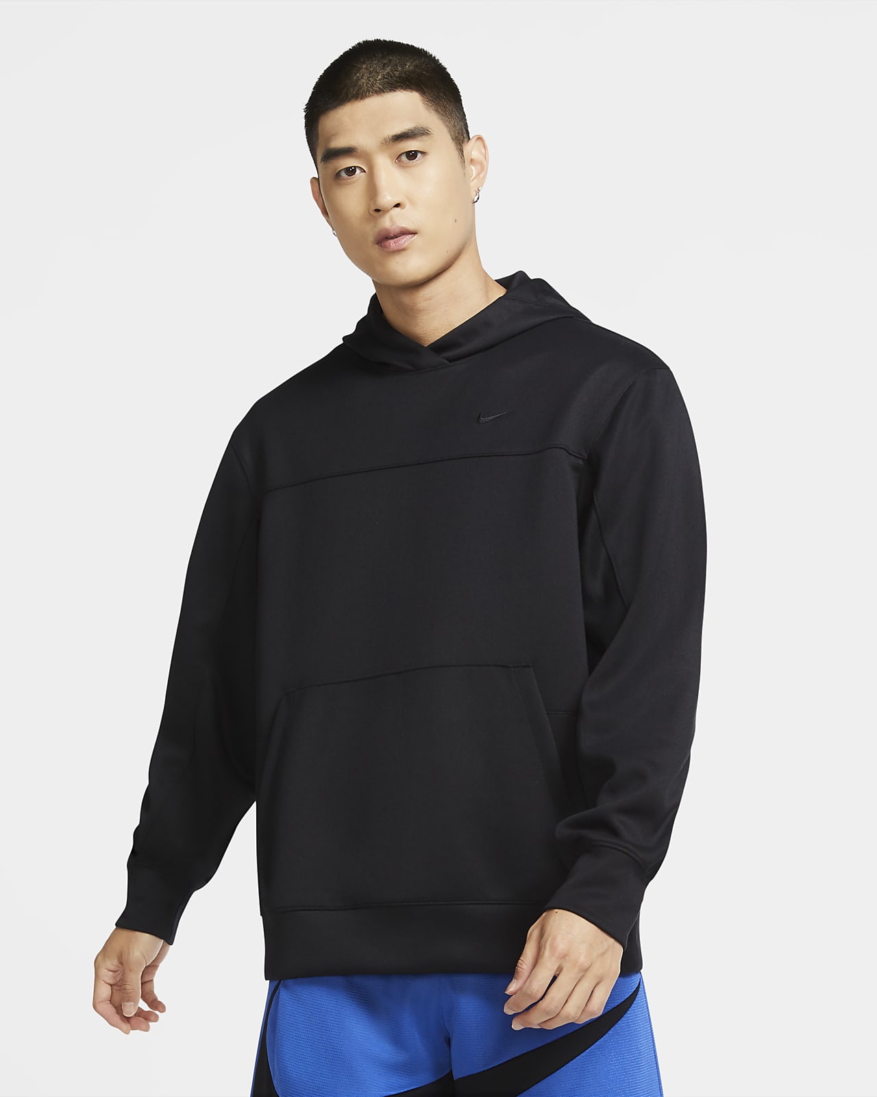 men's nike spotlight basketball pullover hoodie