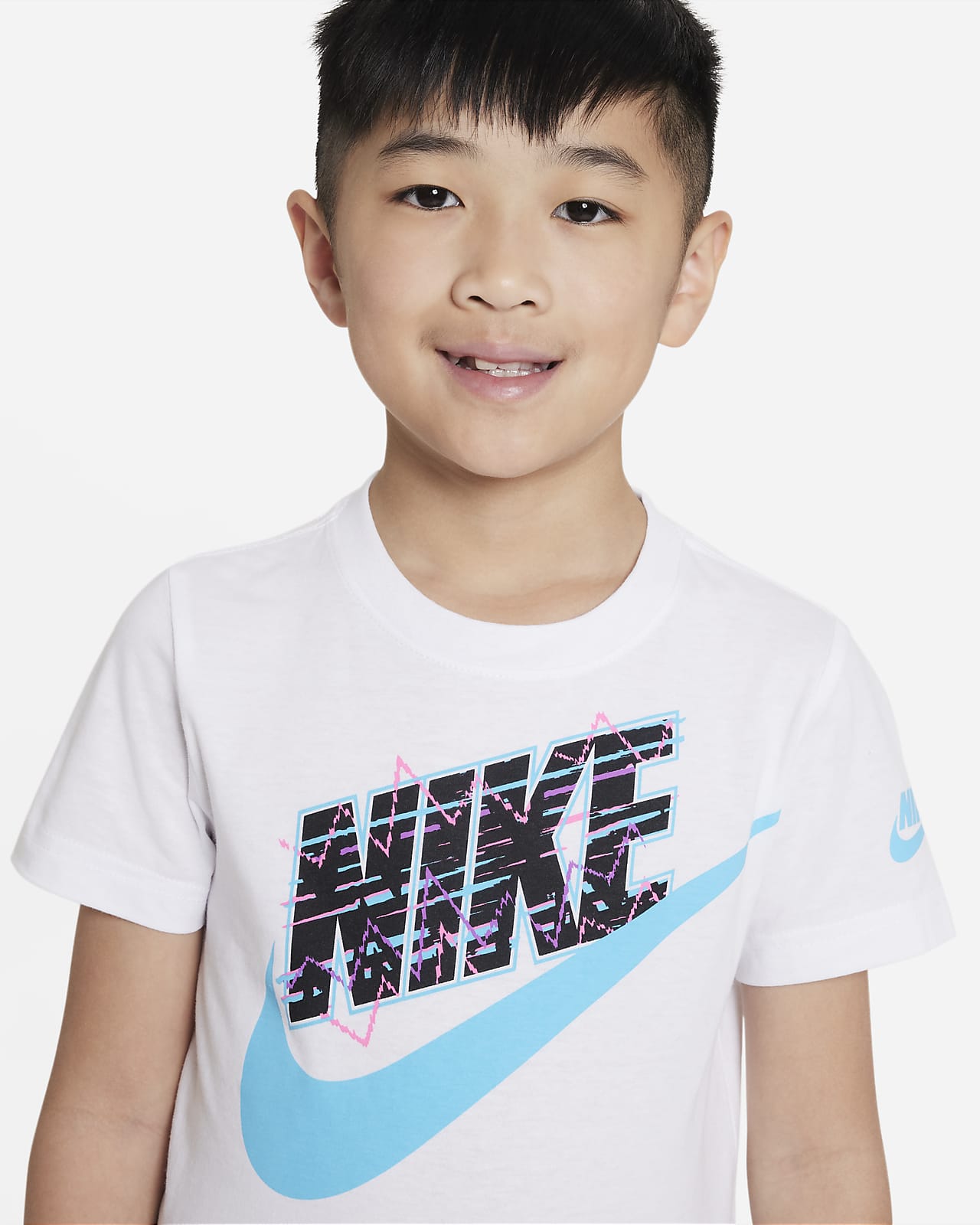 Nike New Wave Futura Tee Little Kids' T-Shirt.