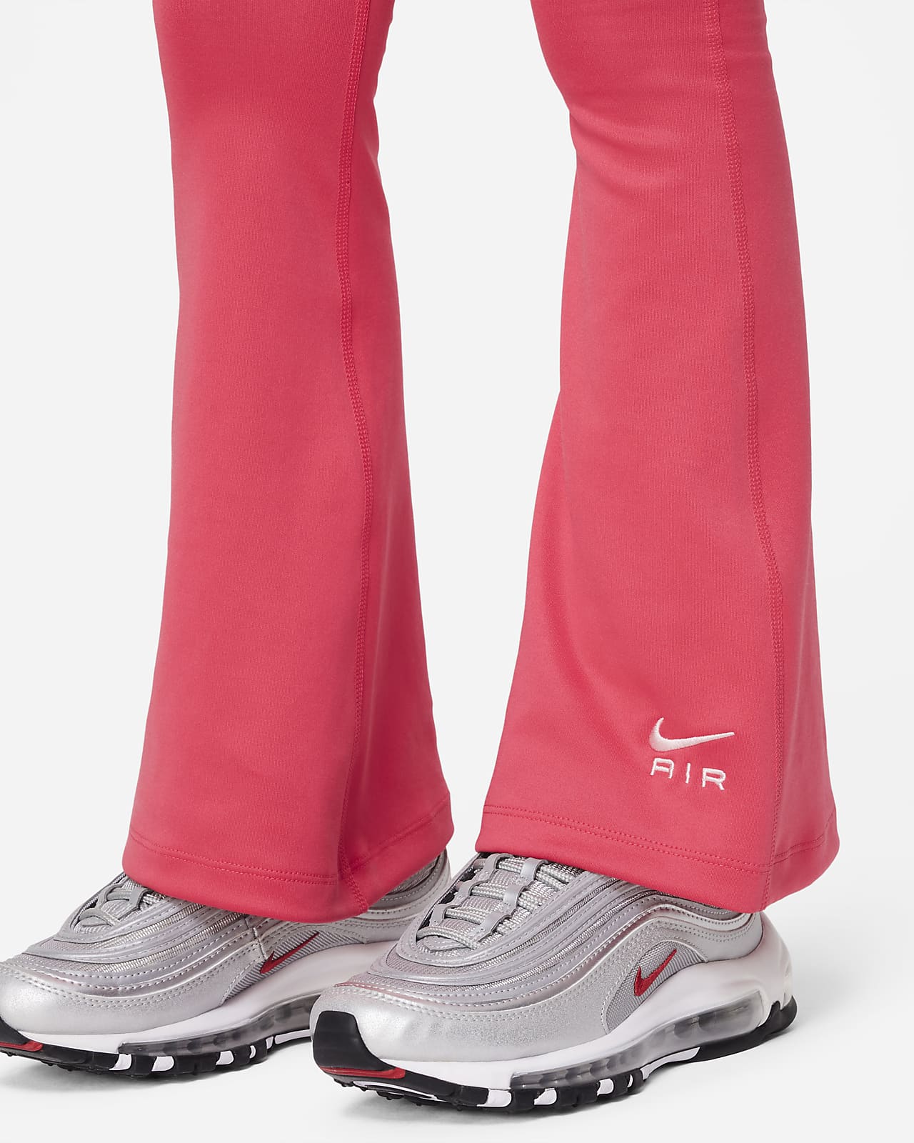 Nike Air Essential Big Kids' (Girls') High-Waisted Flared Leggings
