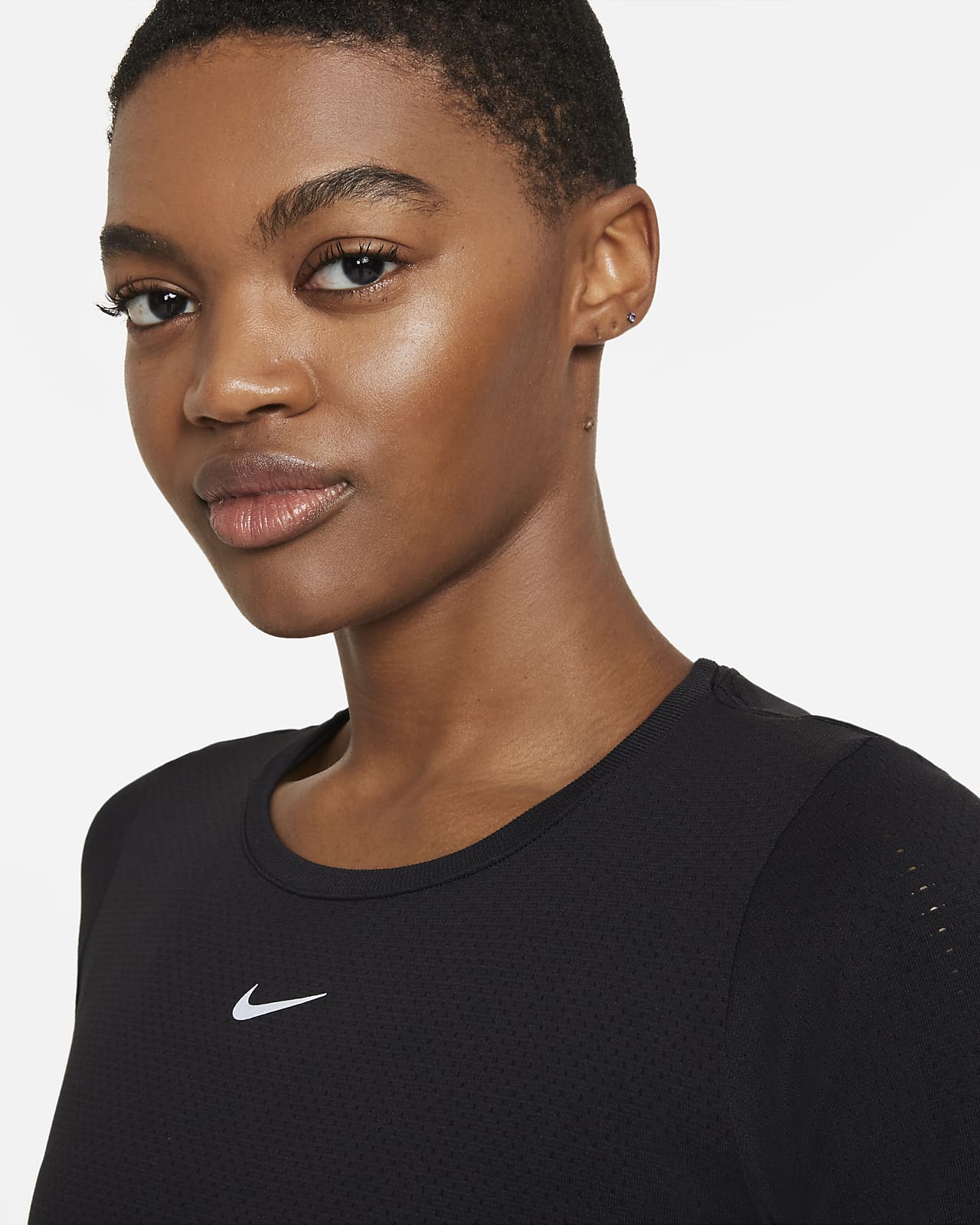Nike Dri-FIT ADV Aura Women's Slim-Fit Short-Sleeve Top. Nike LU