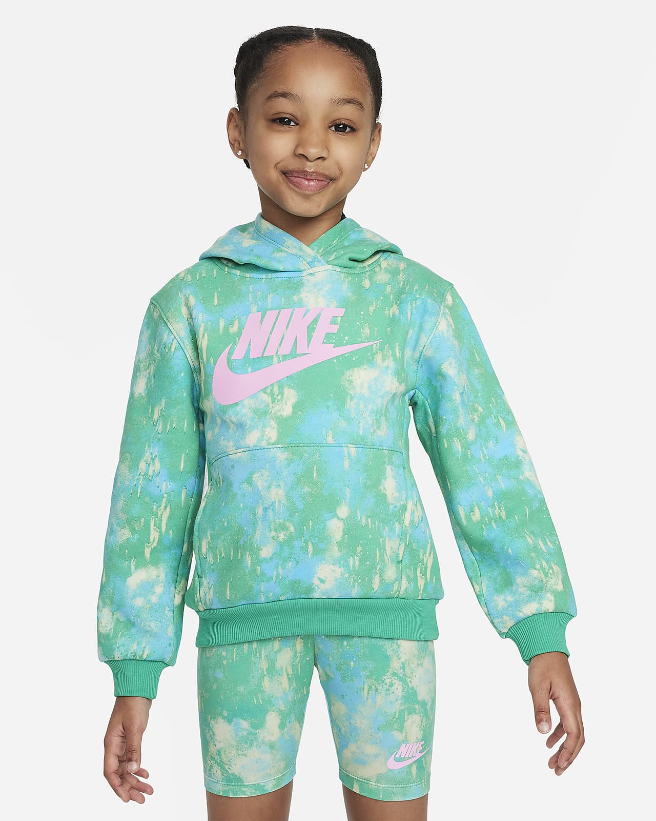 Nike Little Kids' Printed Club Pullover