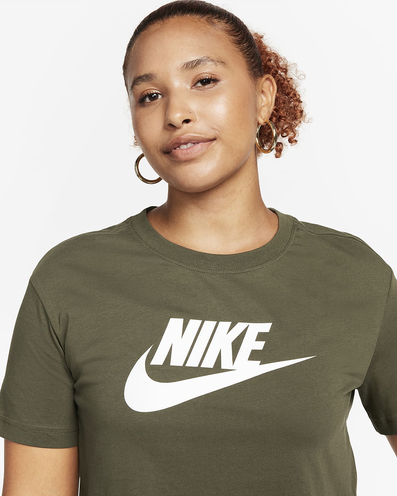 collegegeld kroeg spade Nike Sportswear Essential Women's Cropped Logo T-Shirt. Nike.com