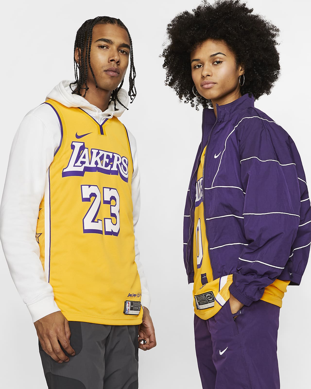 Maillot Nike NBA Swingman LeBron James Lakers City Edition