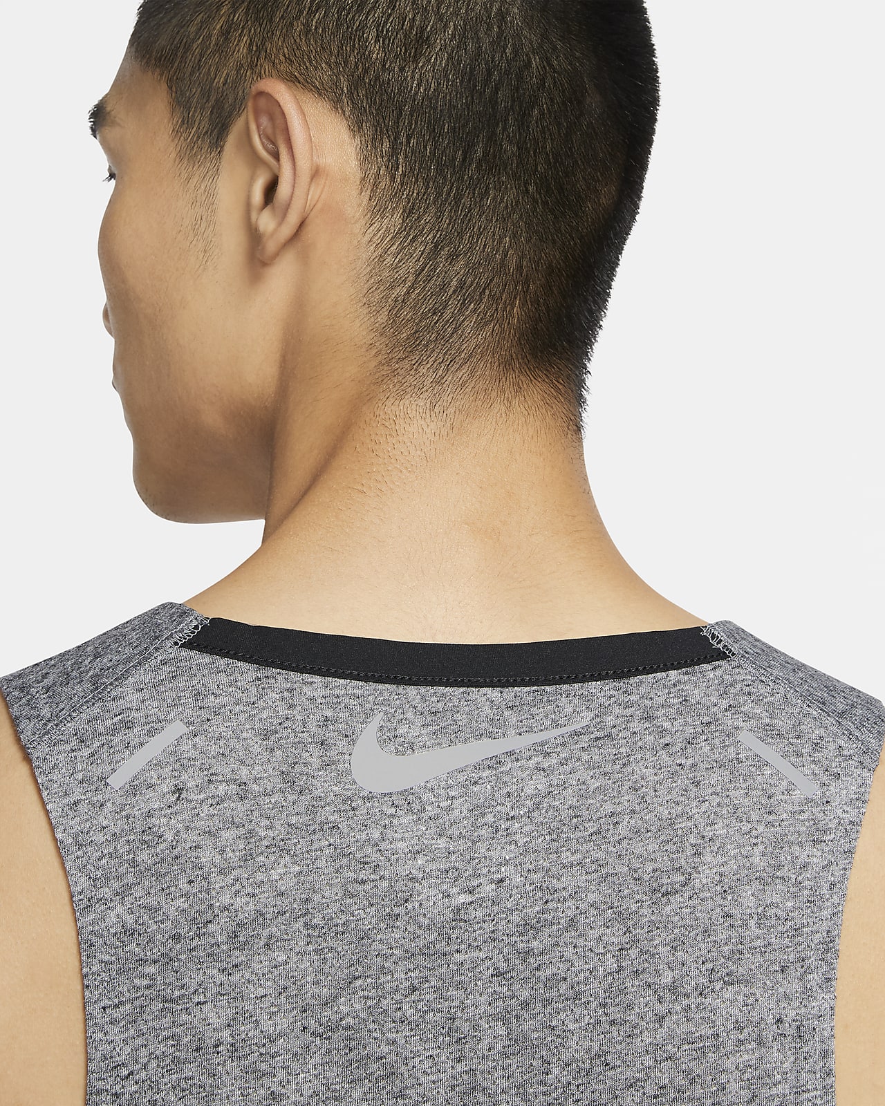 men's nike breathe rise 365 running tank