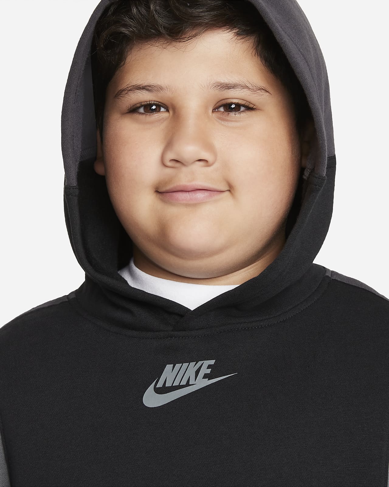 Nike Sportswear Amplify Big Kids' (Boys') Pullover Hoodie (Extended ...