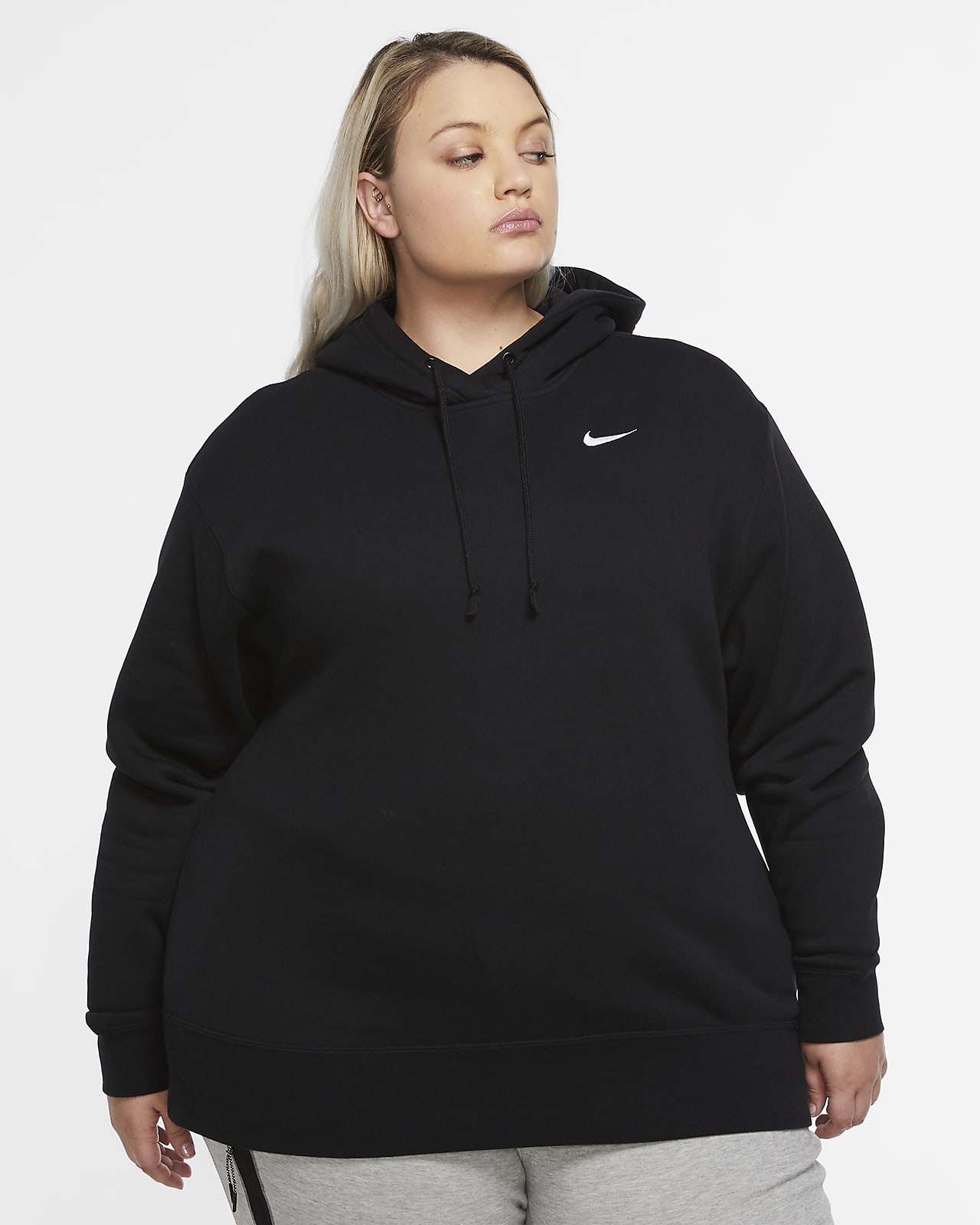 Nike Sportswear Women's Fleece Pullover (Plus Size). Nike EG