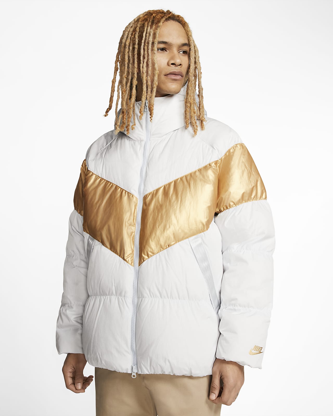 nike down fill bubble jacket mens