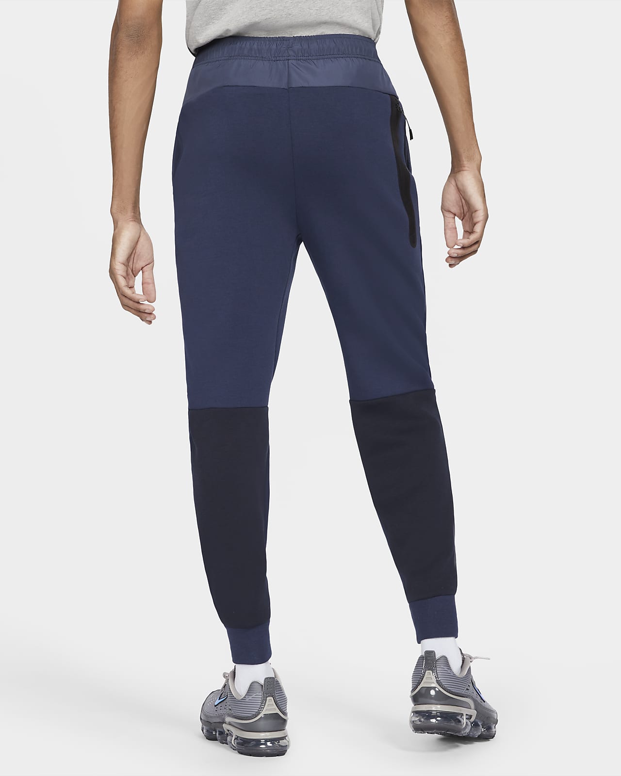 nike fleece joggers blue