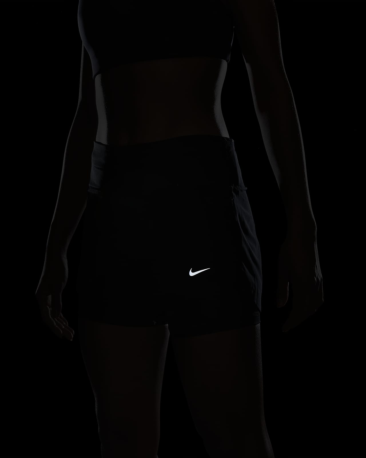 Nike Dri-FIT Swift Women's Mid-Rise 3 2-in-1 Running Shorts with