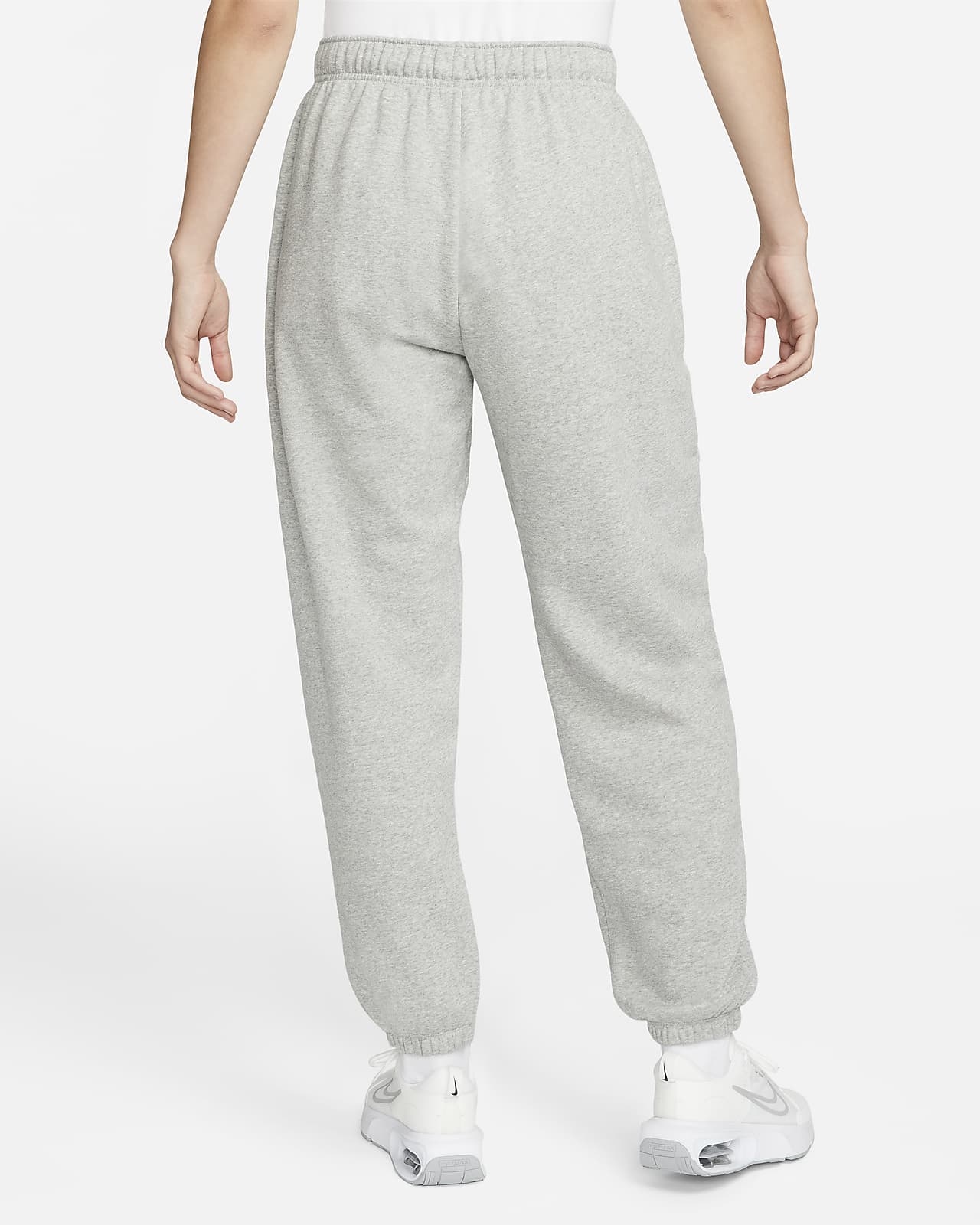 Nike Sportswear Club Fleece Women's Mid-Rise Oversized Tracksuit Bottoms.  Nike NZ