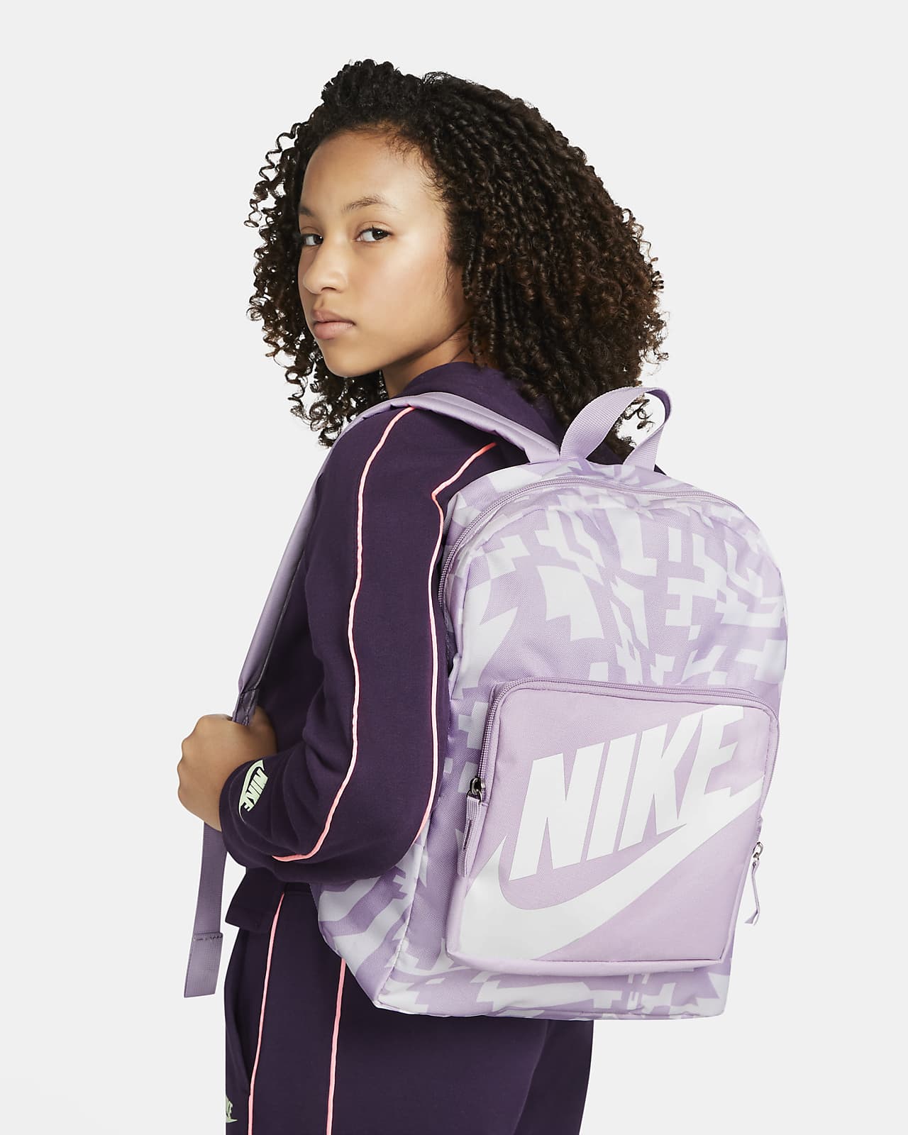 Nike Classic Kids' Printed Backpack (16L). Nike SA