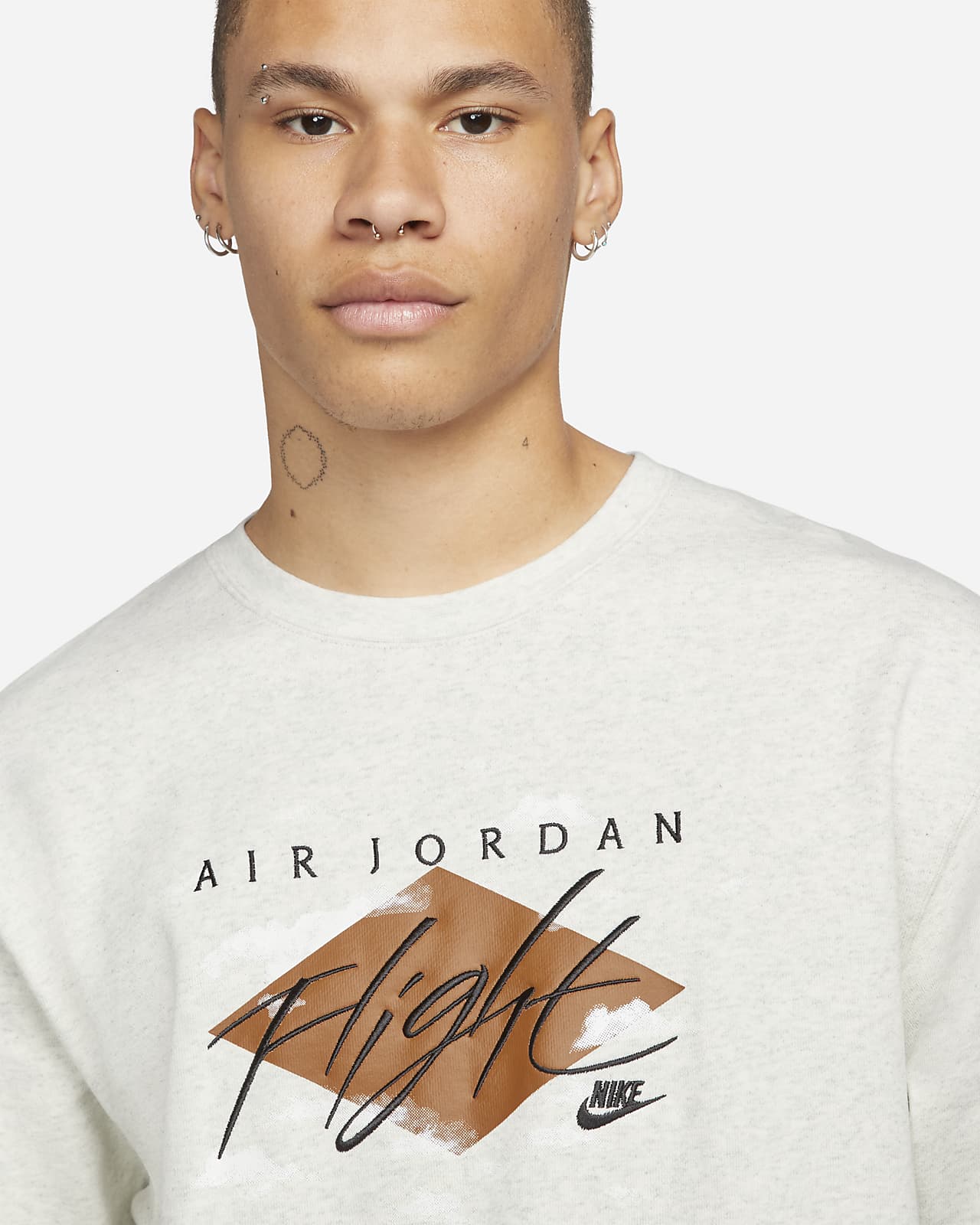 Felpa a girocollo in fleece Jordan Statement Essentials - Uomo. Nike IT