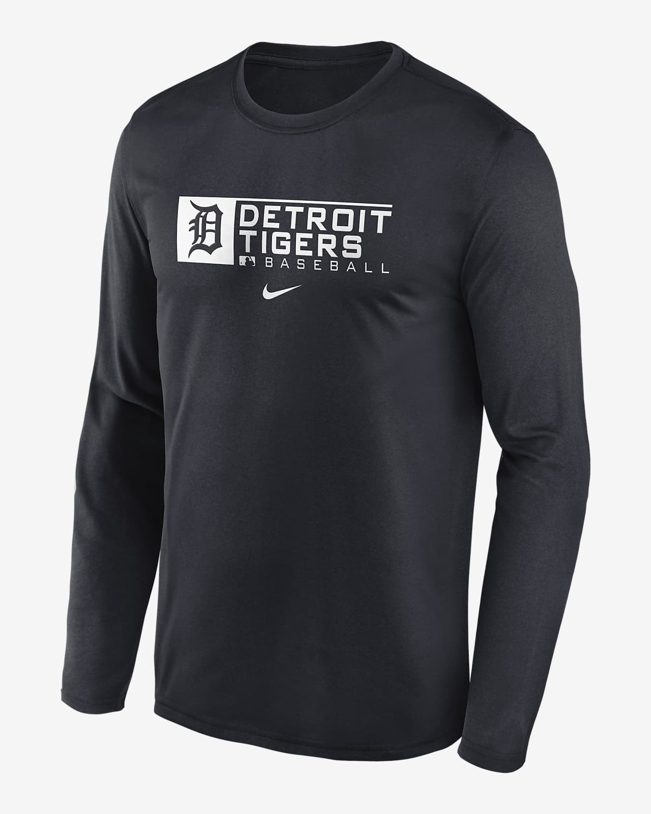 Nike Dri-FIT Team (MLB Detroit Tigers) Men's Long-Sleeve T-Shirt. Nike.com