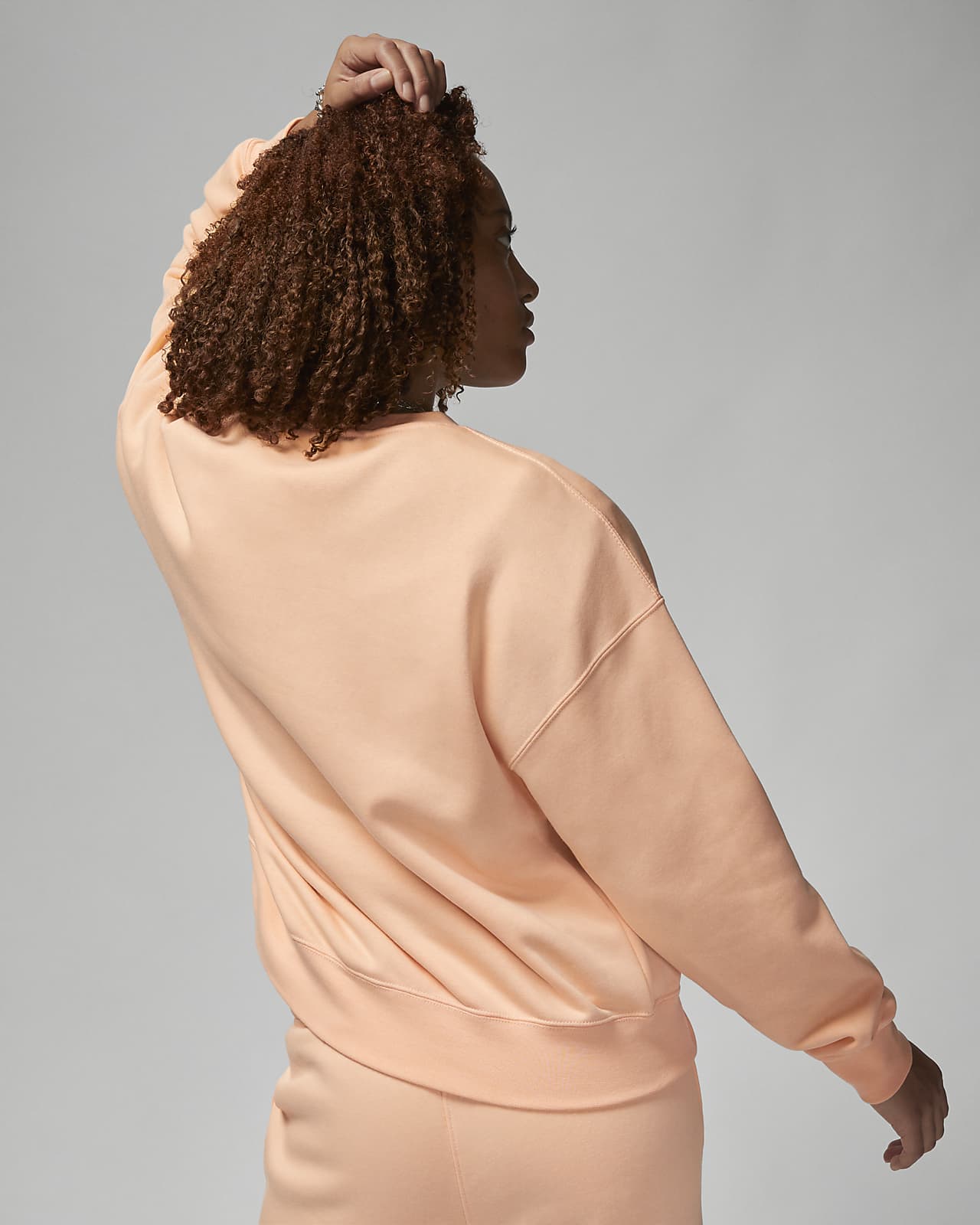 Jordan Brooklyn Women's Fleece CrewNeck Sweatshirt. Nike AE