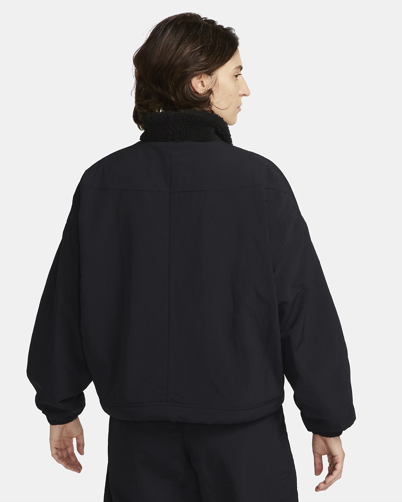 Nike Sportswear Essential Women's Woven FleeceLined Jacket. Nike AT