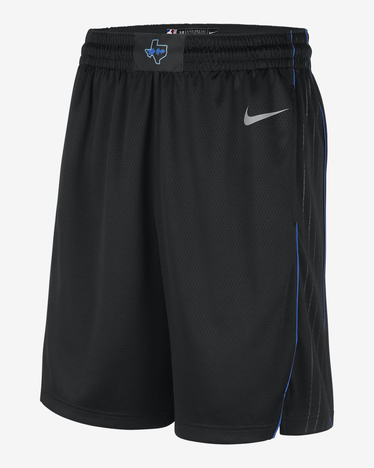 Dallas Mavericks 2023/24 City Edition Nike Dri-FIT NBA Swingman-shorts för män