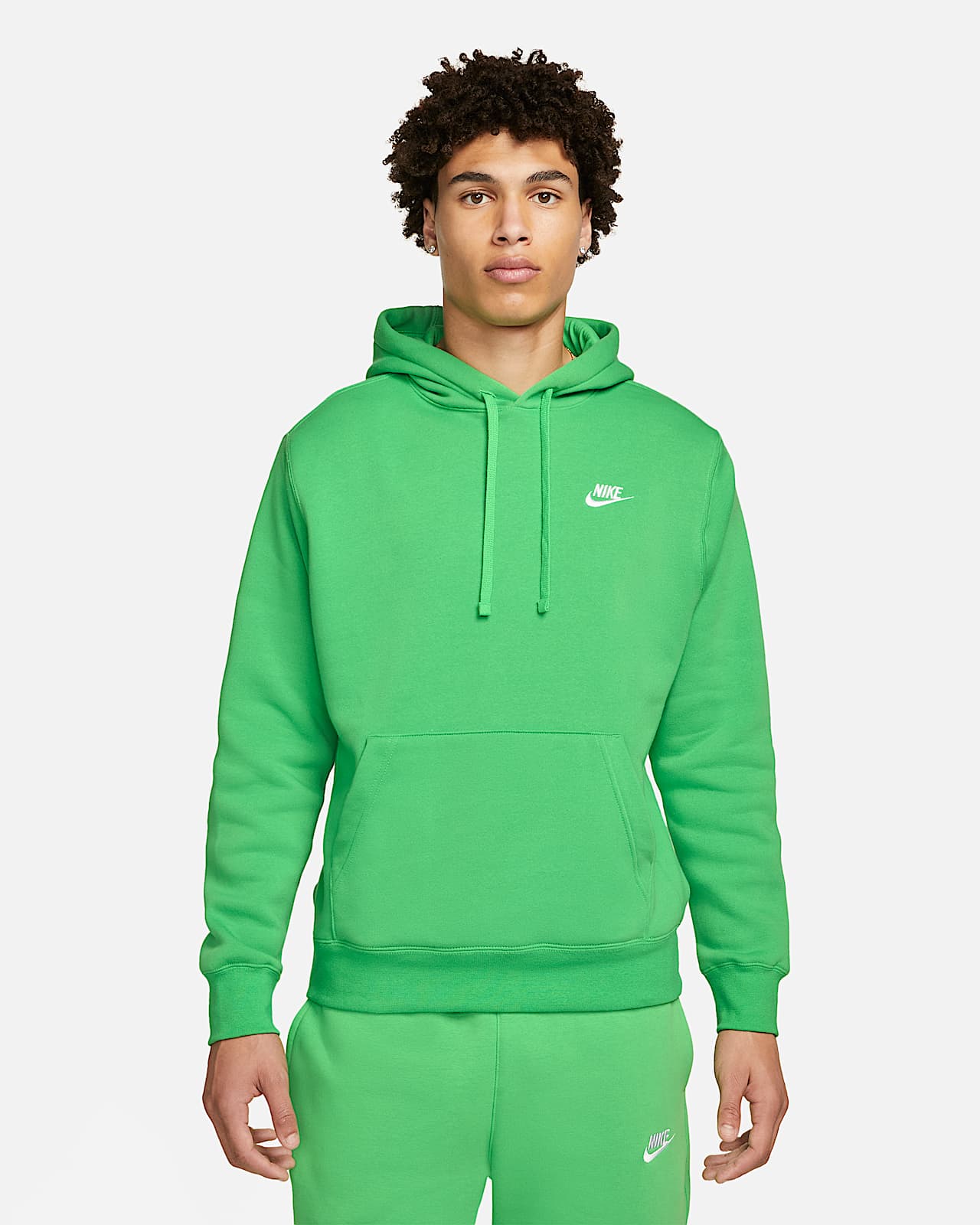 Felpa pullover con cappuccio Nike Sportswear Club Fleece. Nike IT
