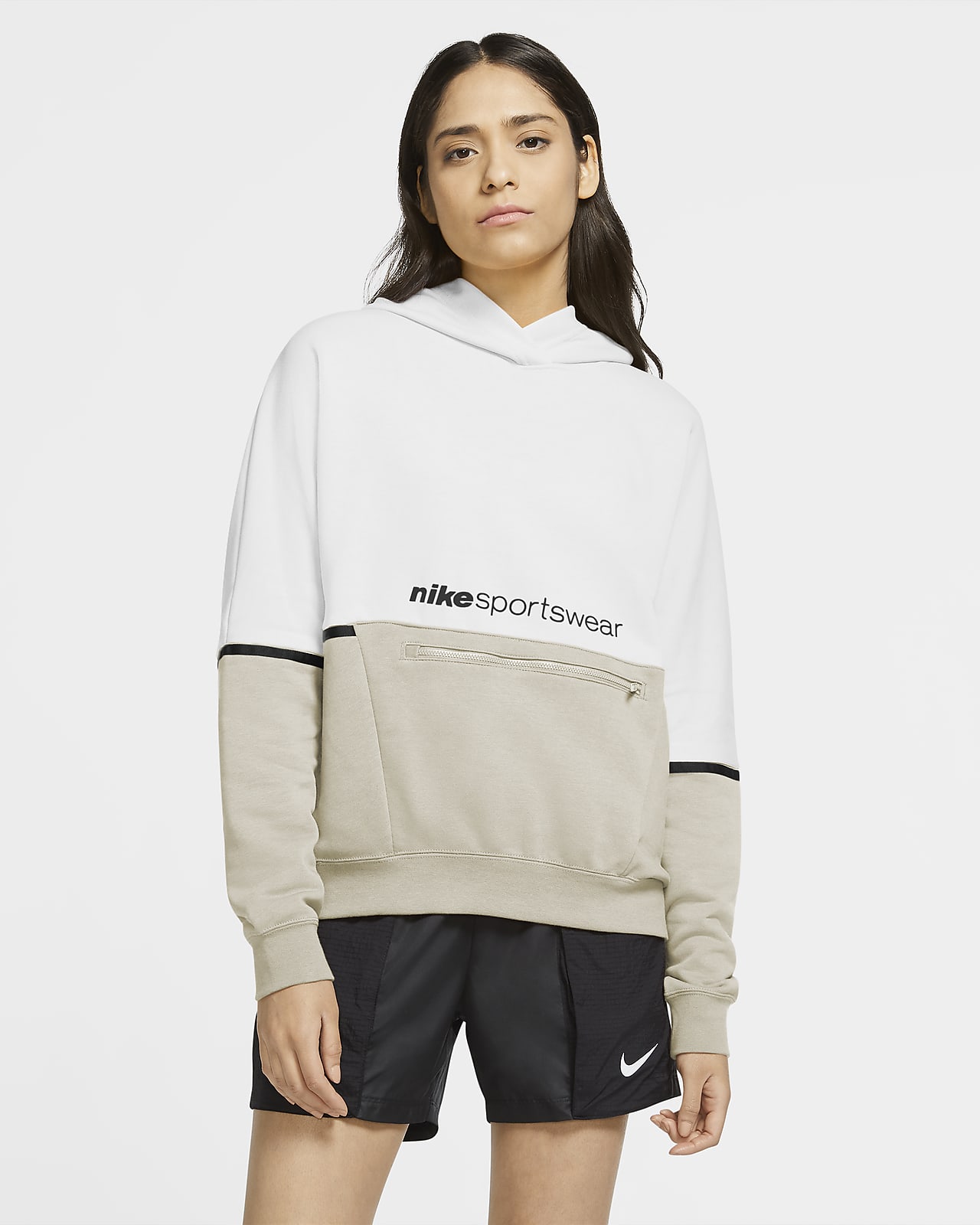 nike women's sportswear pullover hoodie