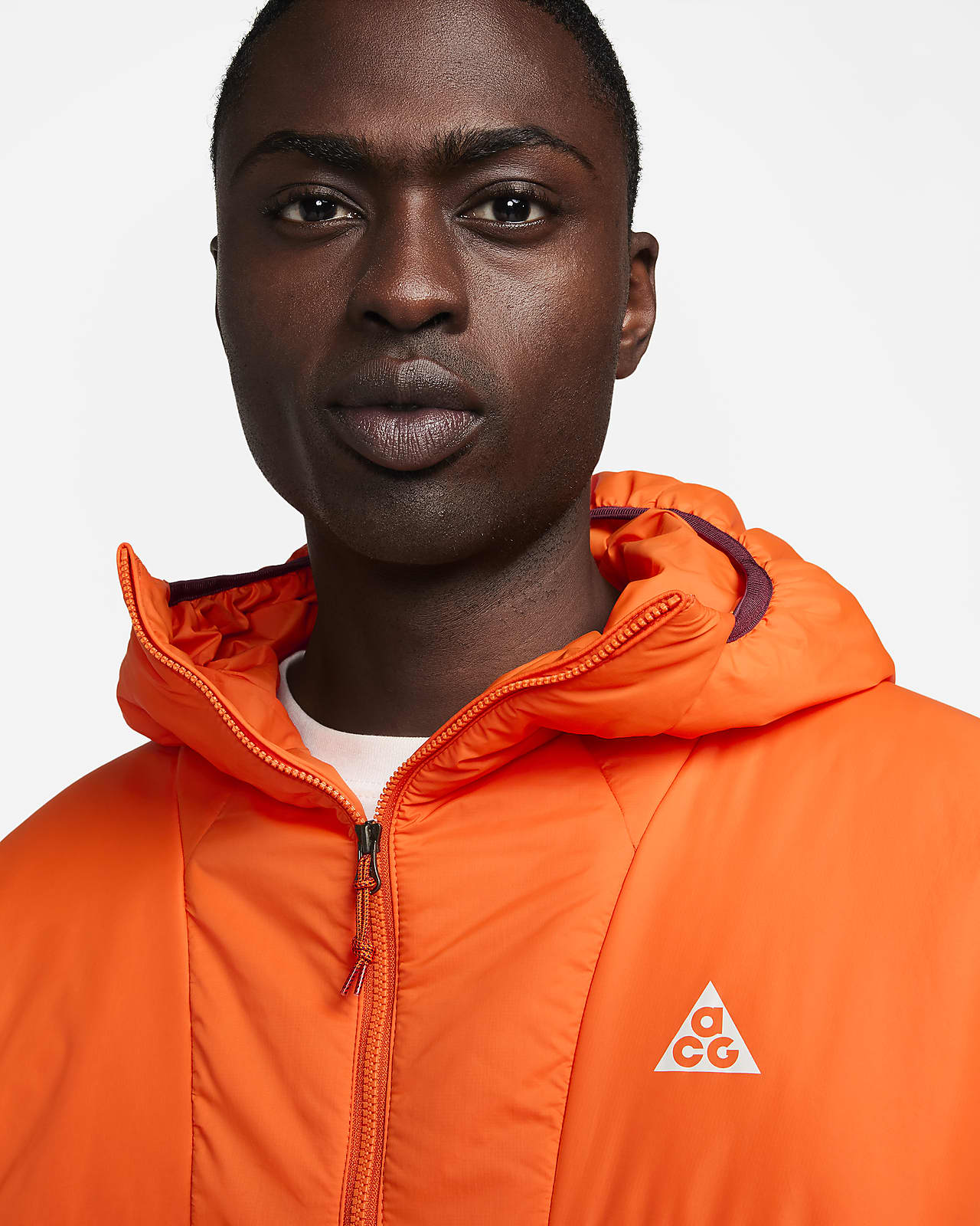 Nike deals orange coat