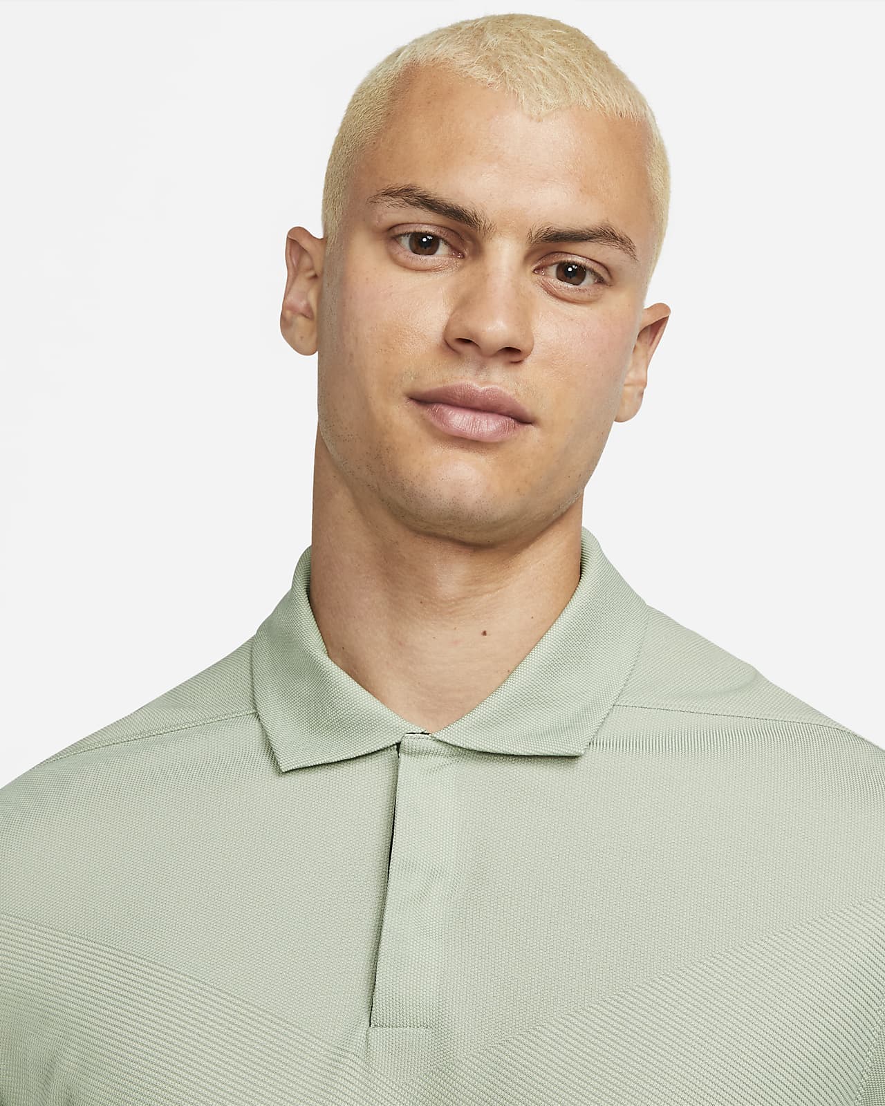 nike men's tiger woods thin stripe zonal cooling golf polo