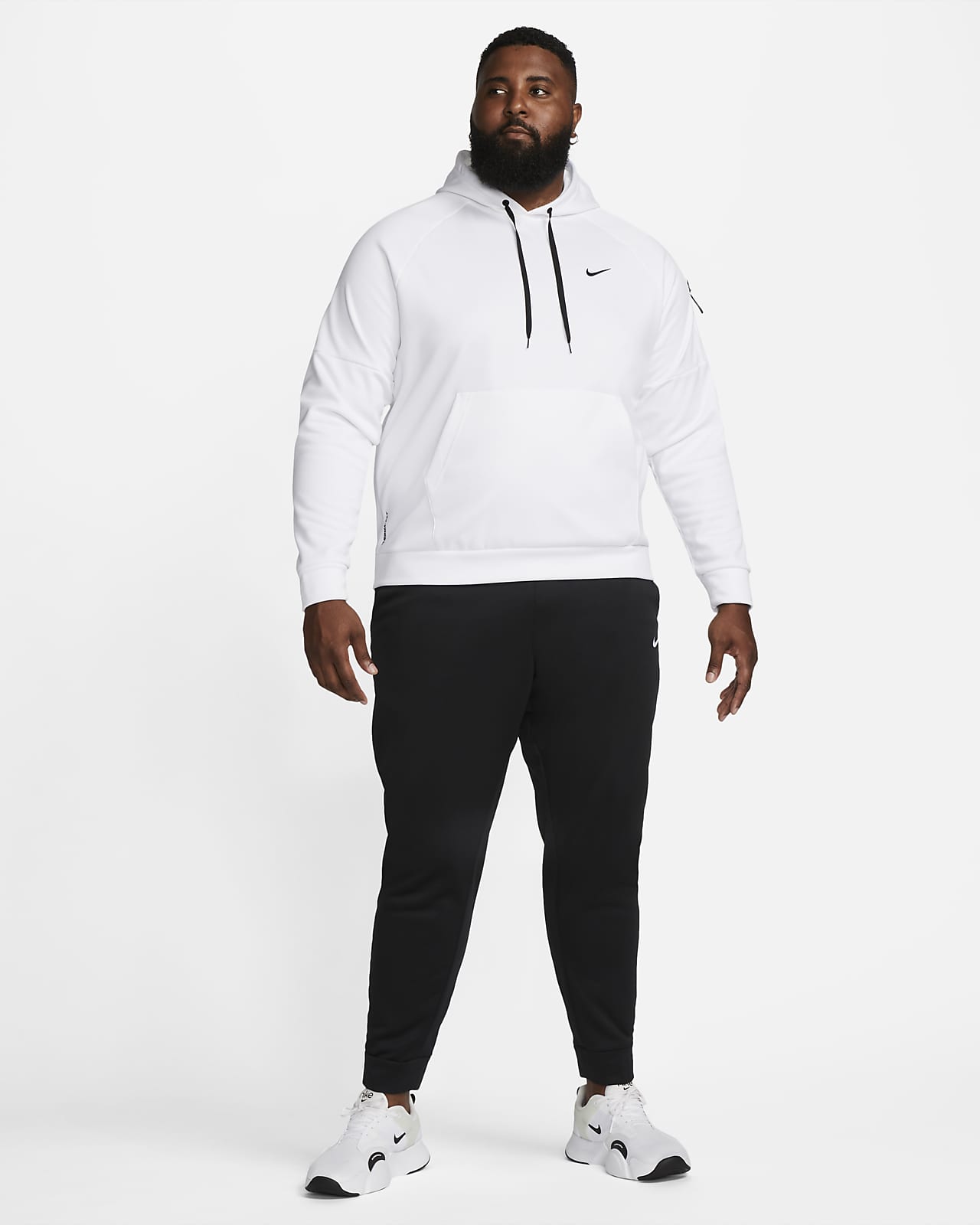 Bench Men’s Black Sweatpants With White Logo / Various Sizes